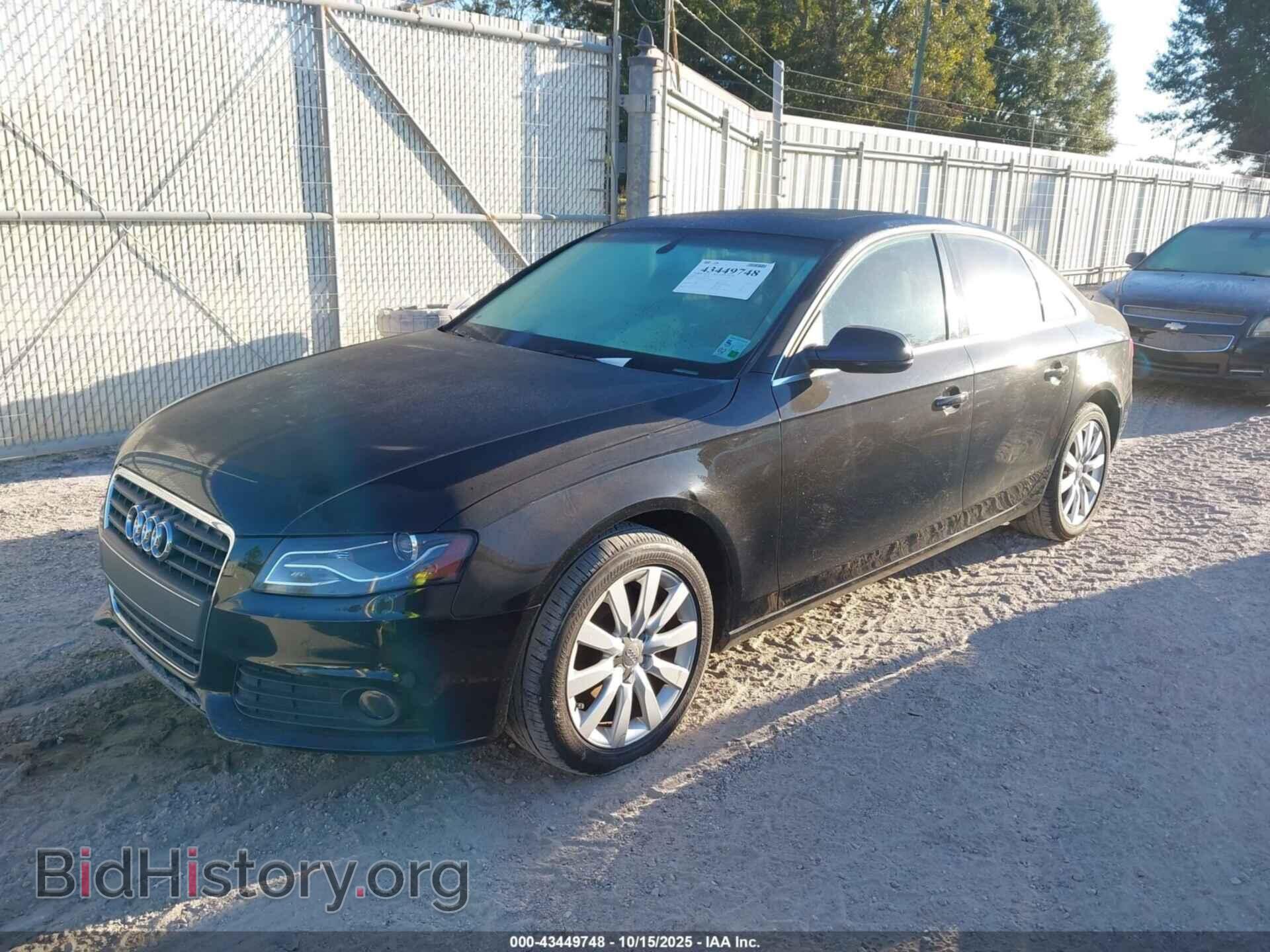 2011 AUDI A4 - VIN: WAUFFAFL7BN005067 - Фото 2