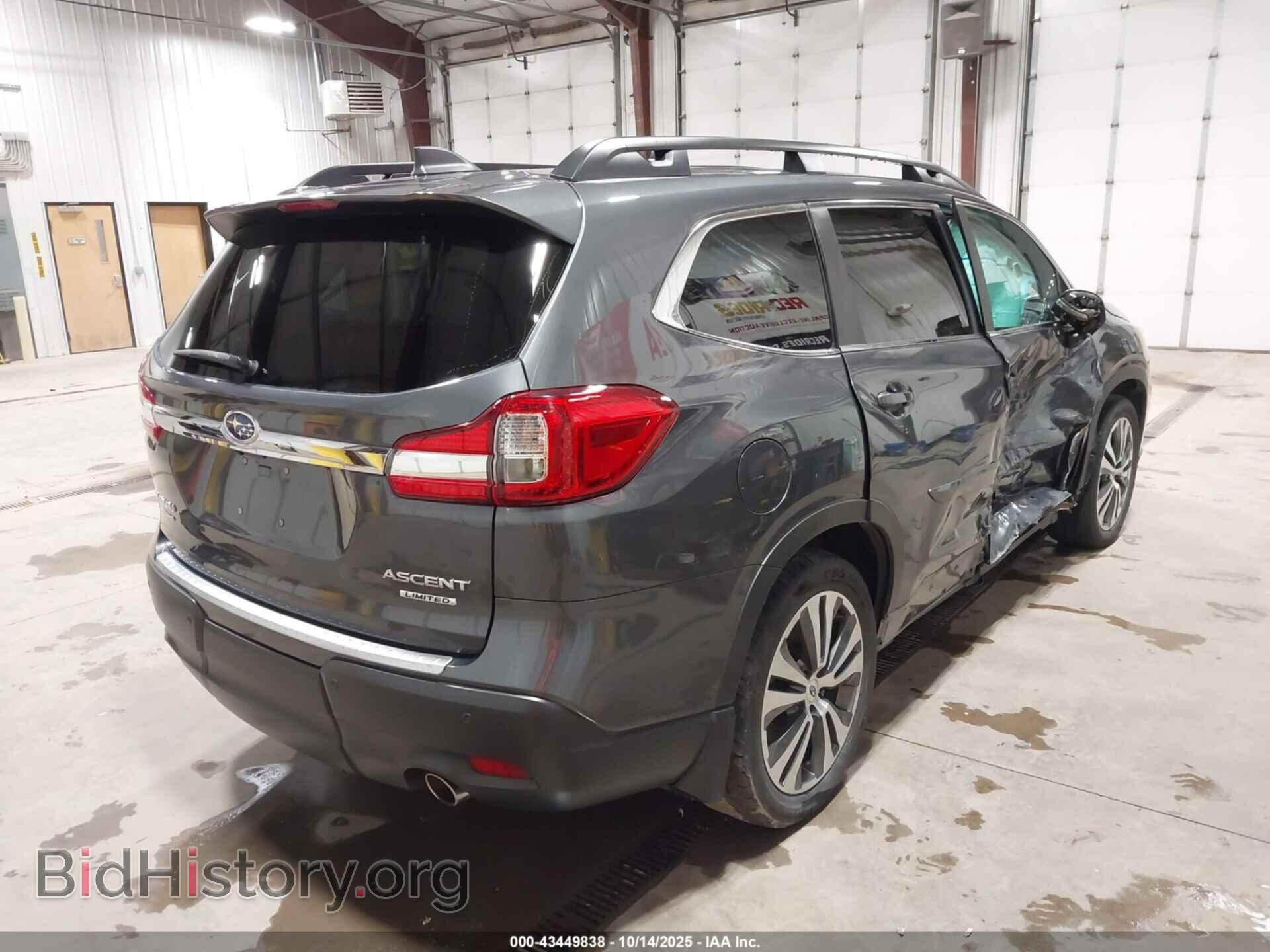 2019 SUBARU ASCENT - VIN: 4S4WMAPD9K3465841 - Фото 4