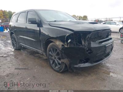 2018 Dodge DURANGO GT AWD, black — VIN 1C4RDJDG0JC496135, IAAI