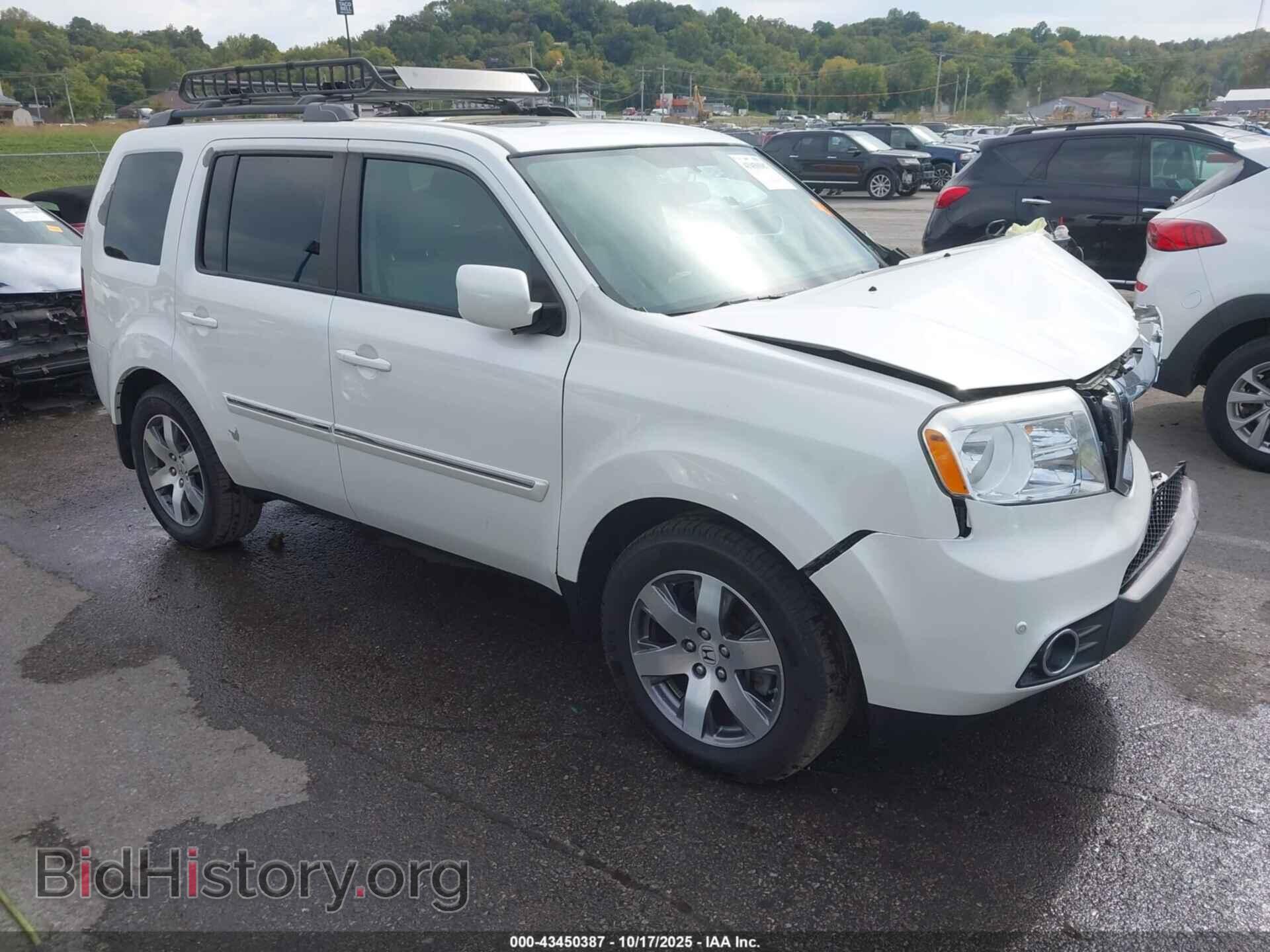 Фотография 5FNYF4H91FB008422 - HONDA PILOT 2015