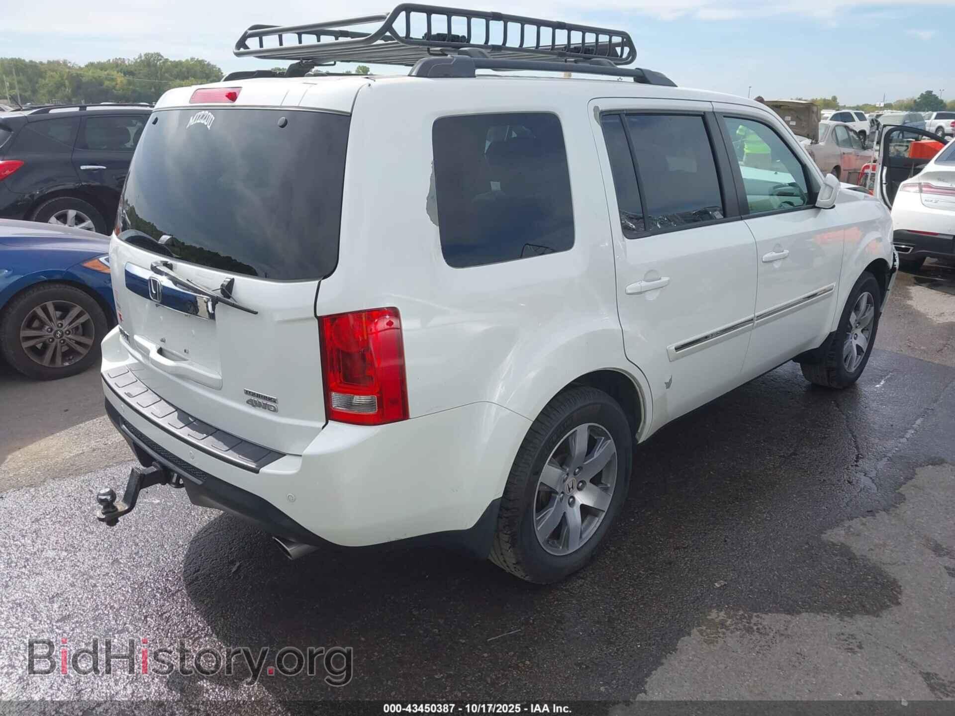 2015 HONDA PILOT - VIN: 5FNYF4H91FB008422 - Фото 4