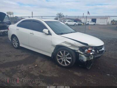 2006 Acura TSX, белый — VIN JH4CL96836C036146, IAAI