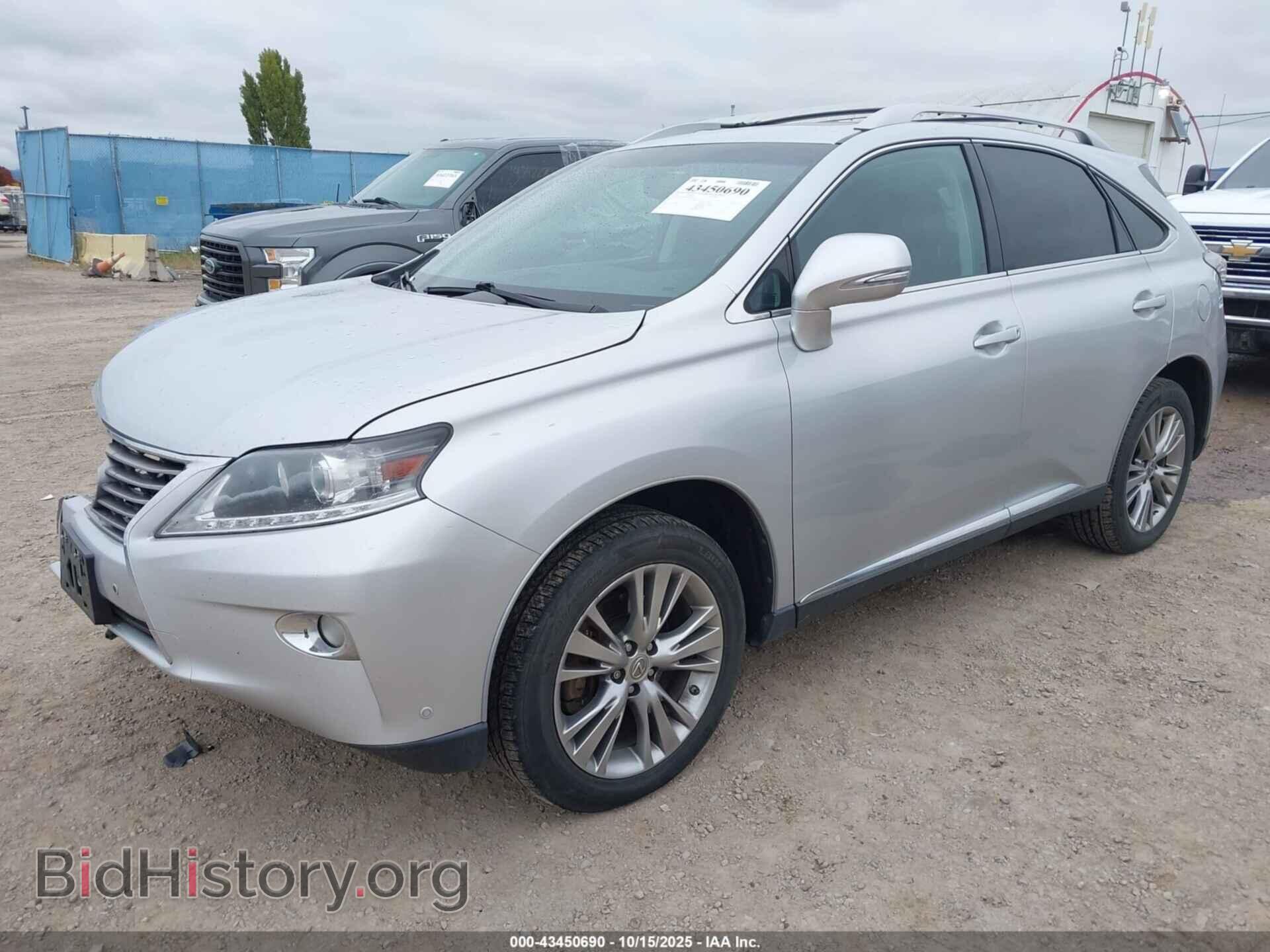 2013 LEXUS RX 350 - VIN: 2T2BK1BAXDC208151 - Фото 2
