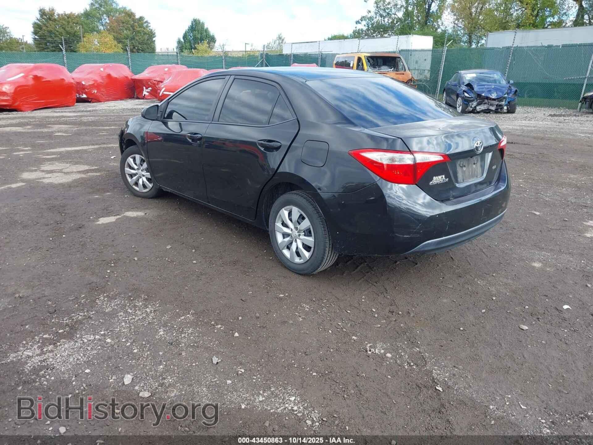 2014 TOYOTA COROLLA - VIN: 5YFBURHE2EP133809 - Фото 3