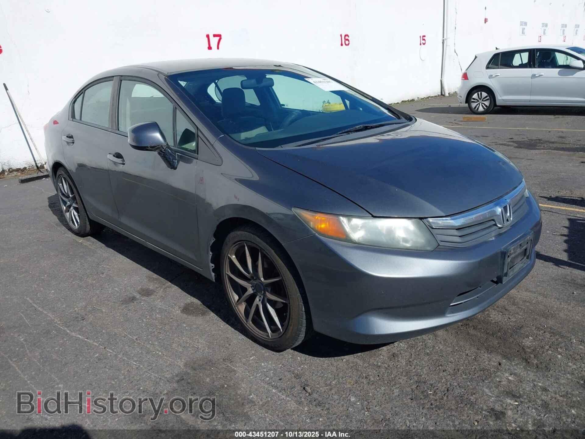 Photo 2HGFB2F6XCH321525 - HONDA CIVIC 2012