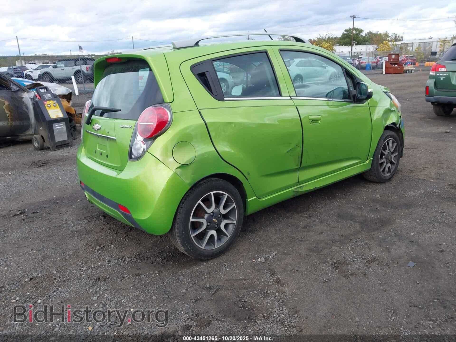 2014 CHEVROLET SPARK - VIN: KL8CF6S99EC494920 - Фото 4