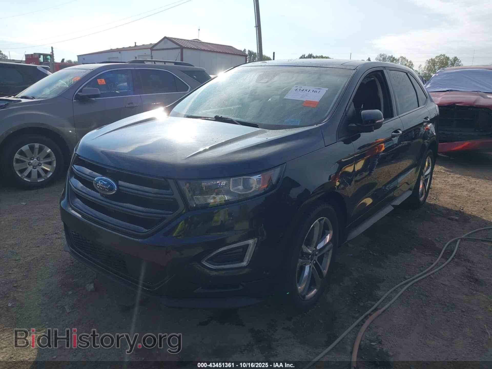2015 FORD EDGE - VIN: 2FMTK4AP3FBB08450 - Фото 2
