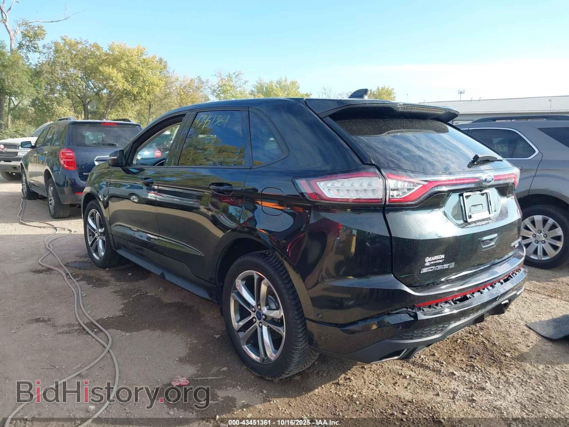 2015 FORD EDGE - VIN: 2FMTK4AP3FBB08450 - Фото 3