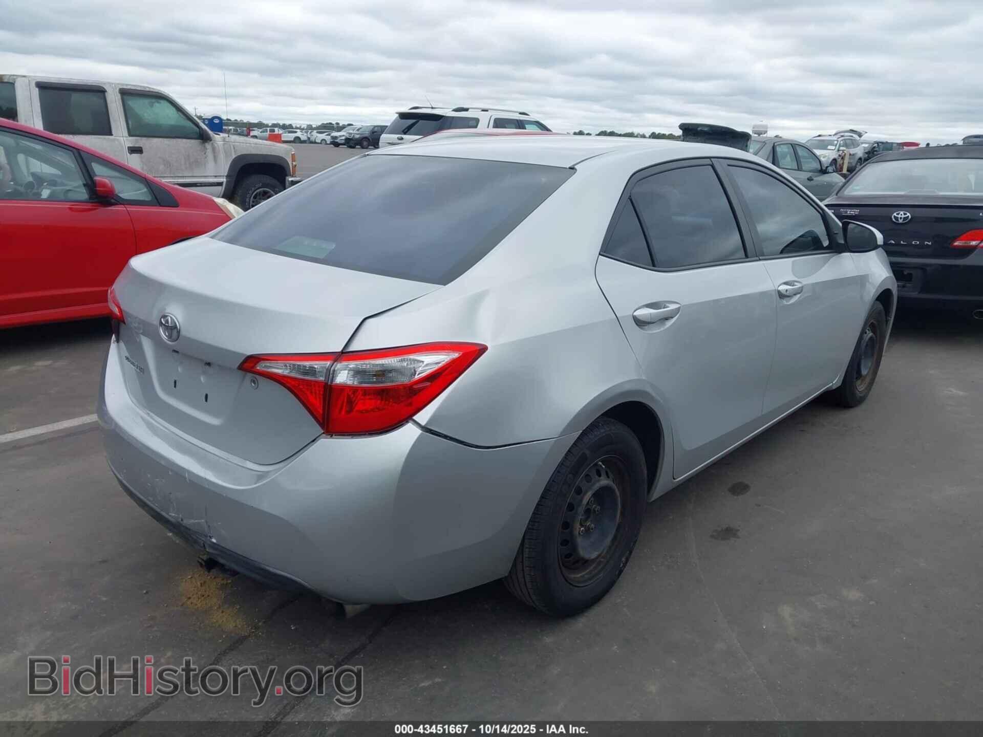 2014 TOYOTA COROLLA - VIN: 2T1BURHE9EC066268 - Фото 4