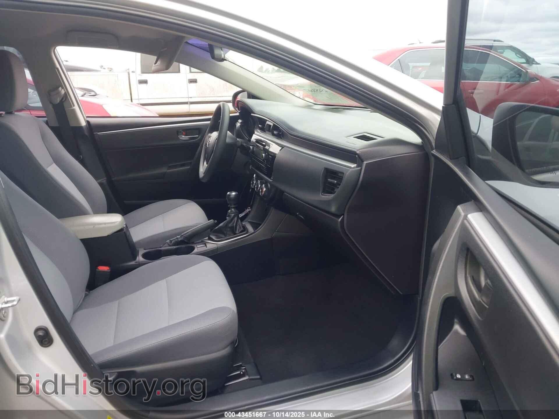 2014 TOYOTA COROLLA - VIN: 2T1BURHE9EC066268 - Фото 5