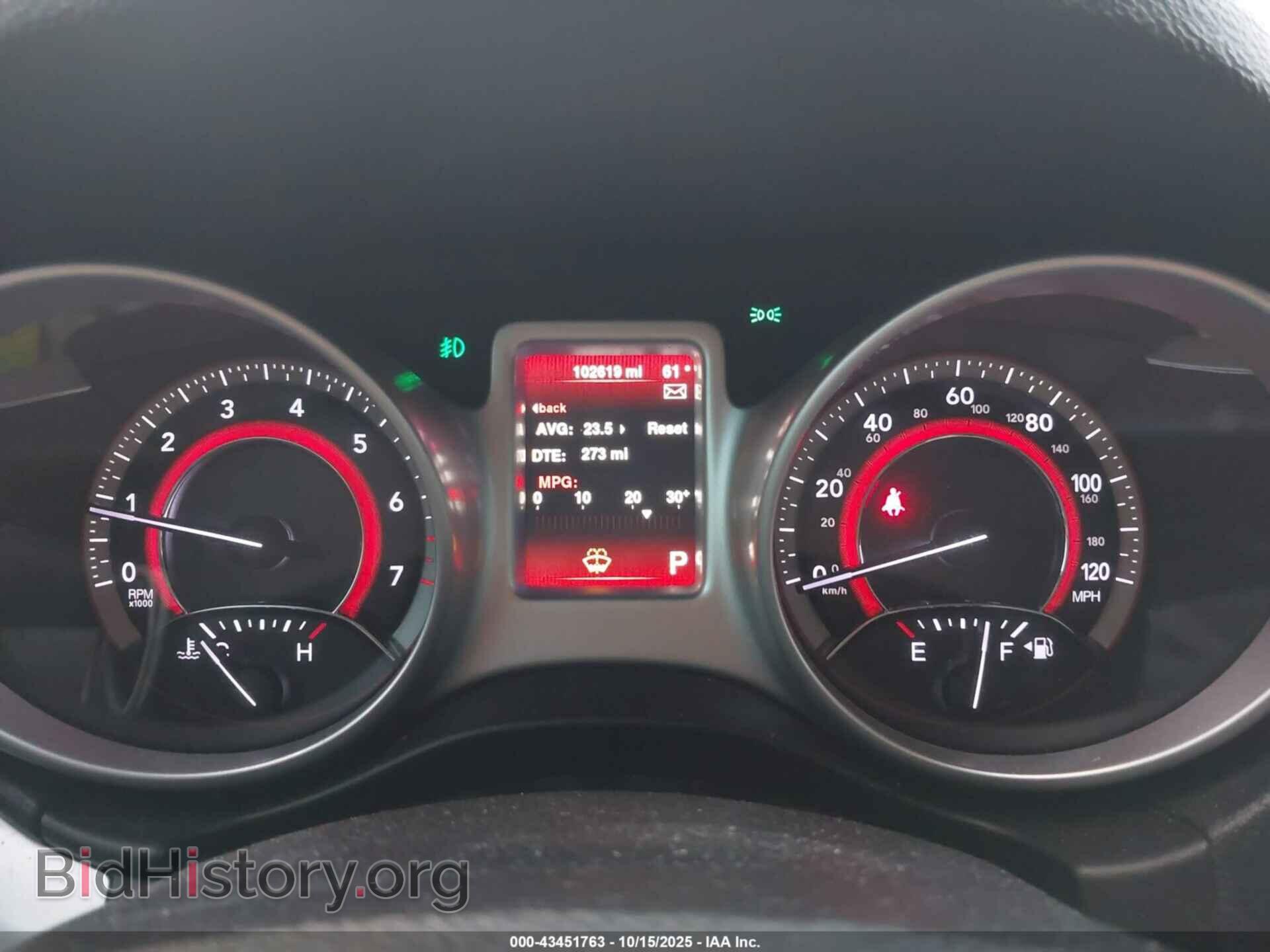 2016 DODGE JOURNEY - VIN: 3C4PDCBB3GT217610 - Фото 7