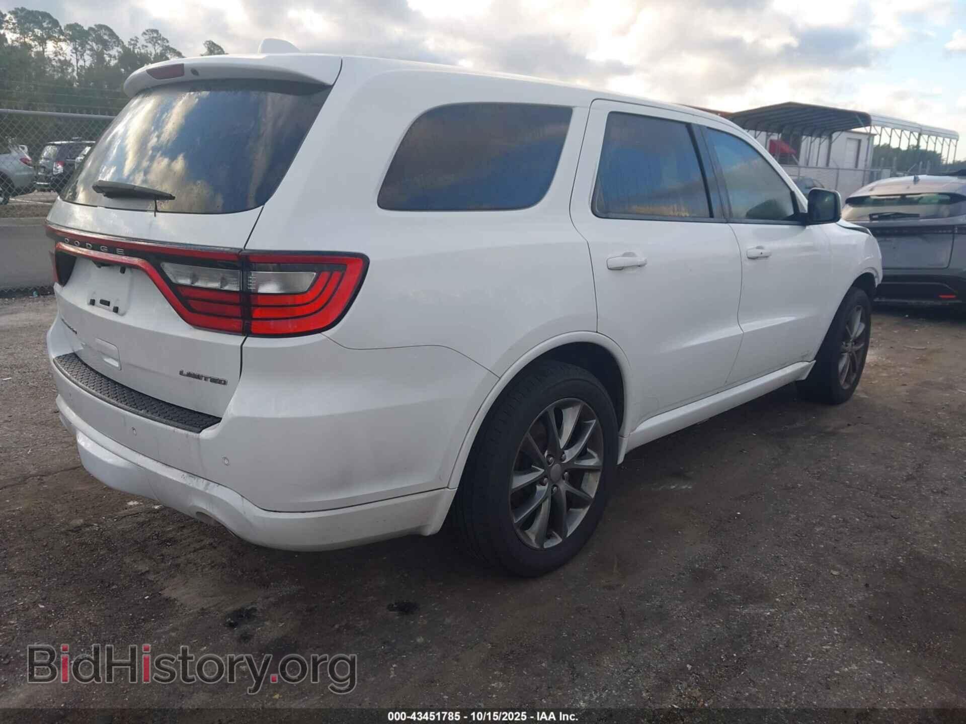 2015 DODGE DURANGO - VIN: 1C4RDHDG6FC187687 - Фото 4