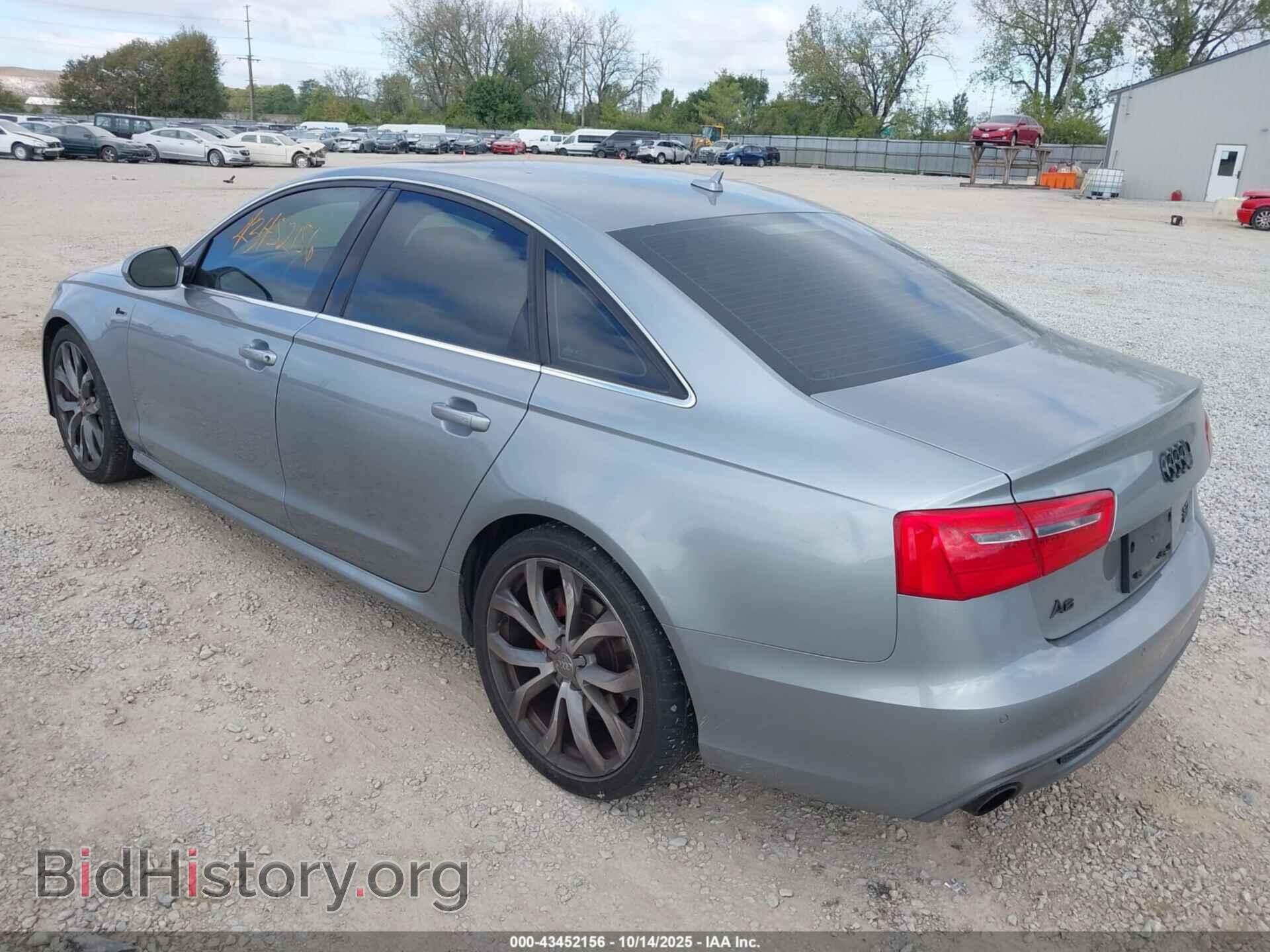 2012 AUDI A6 - VIN: WAUJGAFC9CN048687 - Фото 3