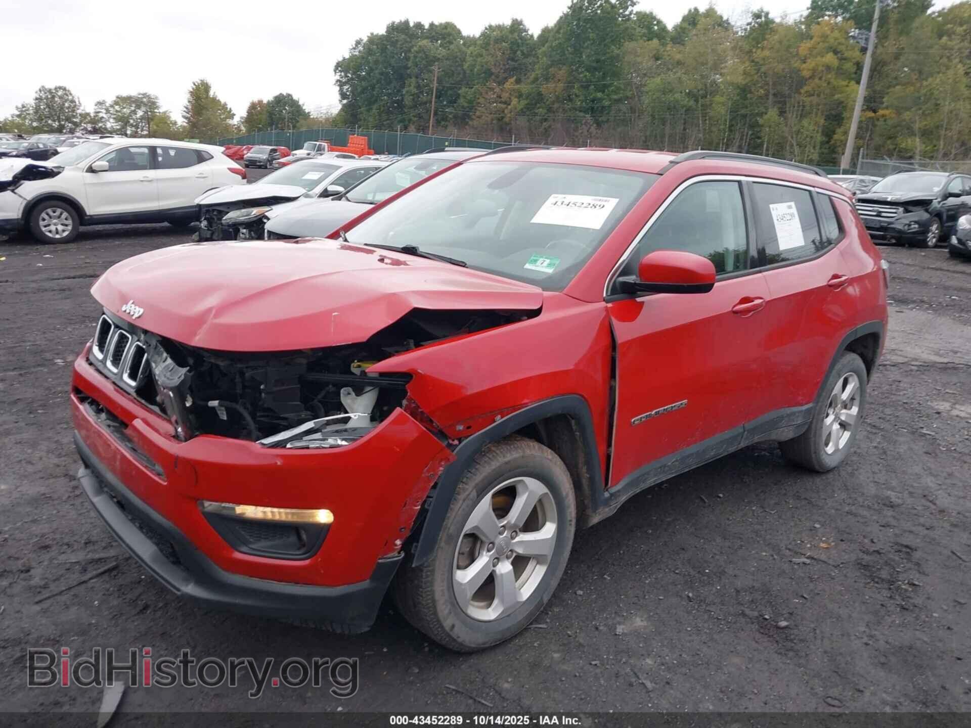 2018 JEEP COMPASS - VIN: 3C4NJDBB7JT314337 - Фото 2