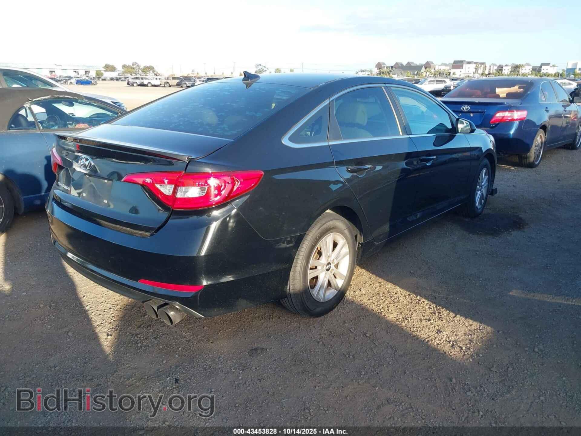 2015 HYUNDAI SONATA - VIN: 5NPE24AF2FH016433 - Фото 4