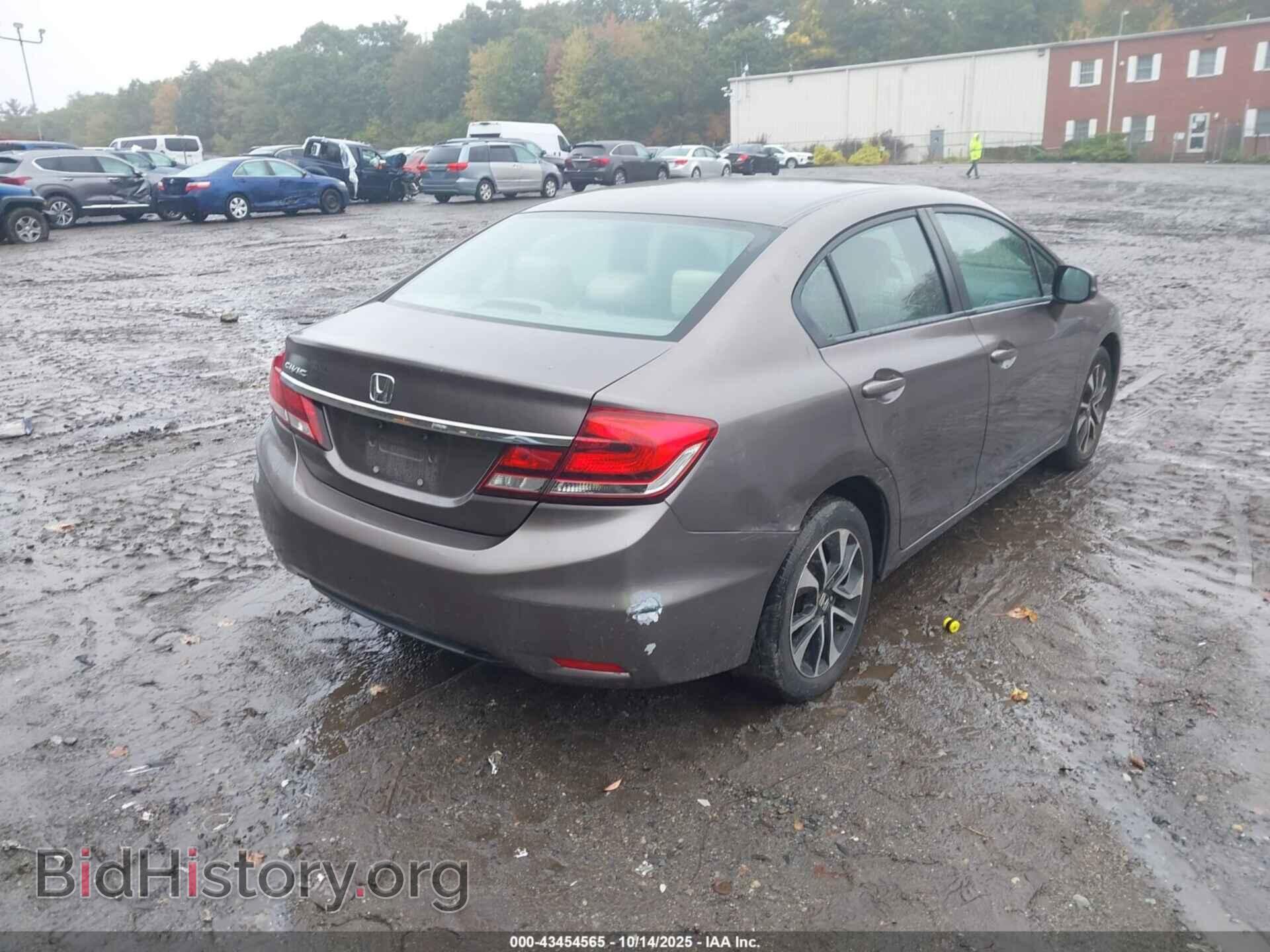 2013 HONDA CIVIC - VIN: 19XFB2F87DE287444 - Фото 4