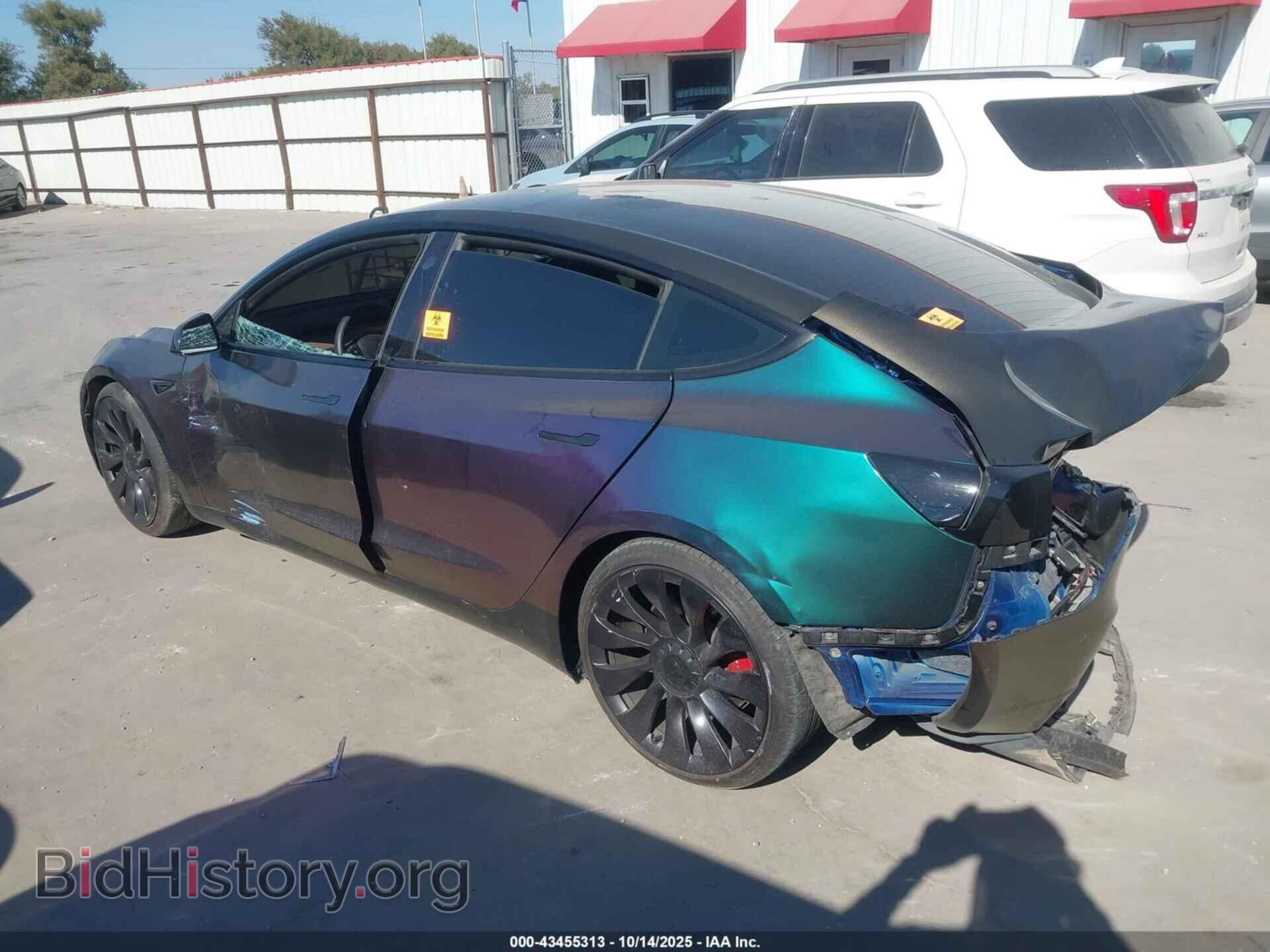 2021 TESLA MODEL 3 - VIN: 5YJ3E1EC1MF089141 - Фото 3
