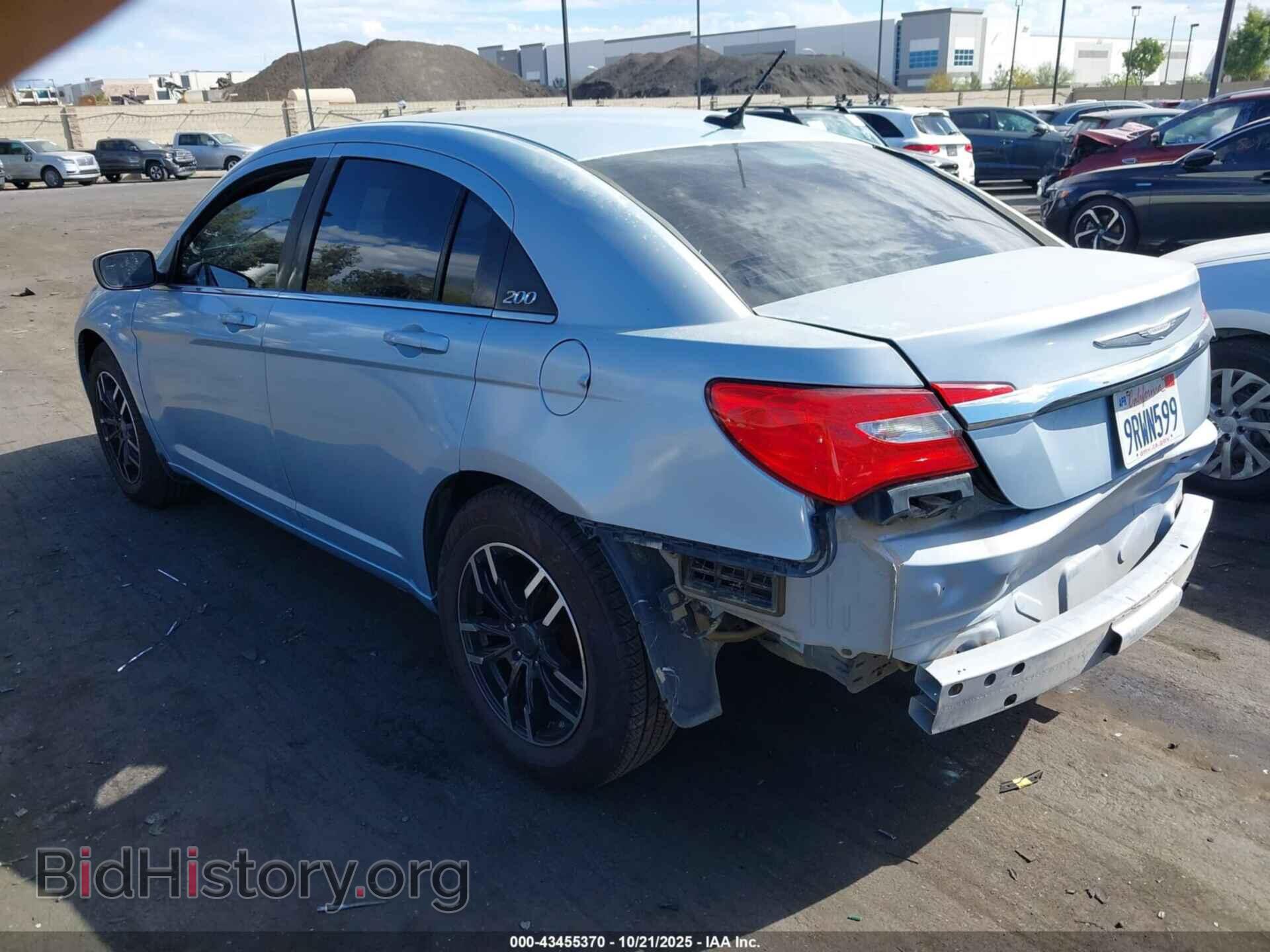 2013 CHRYSLER 200 - VIN: 1C3CCBBBXDN501828 - Фото 3