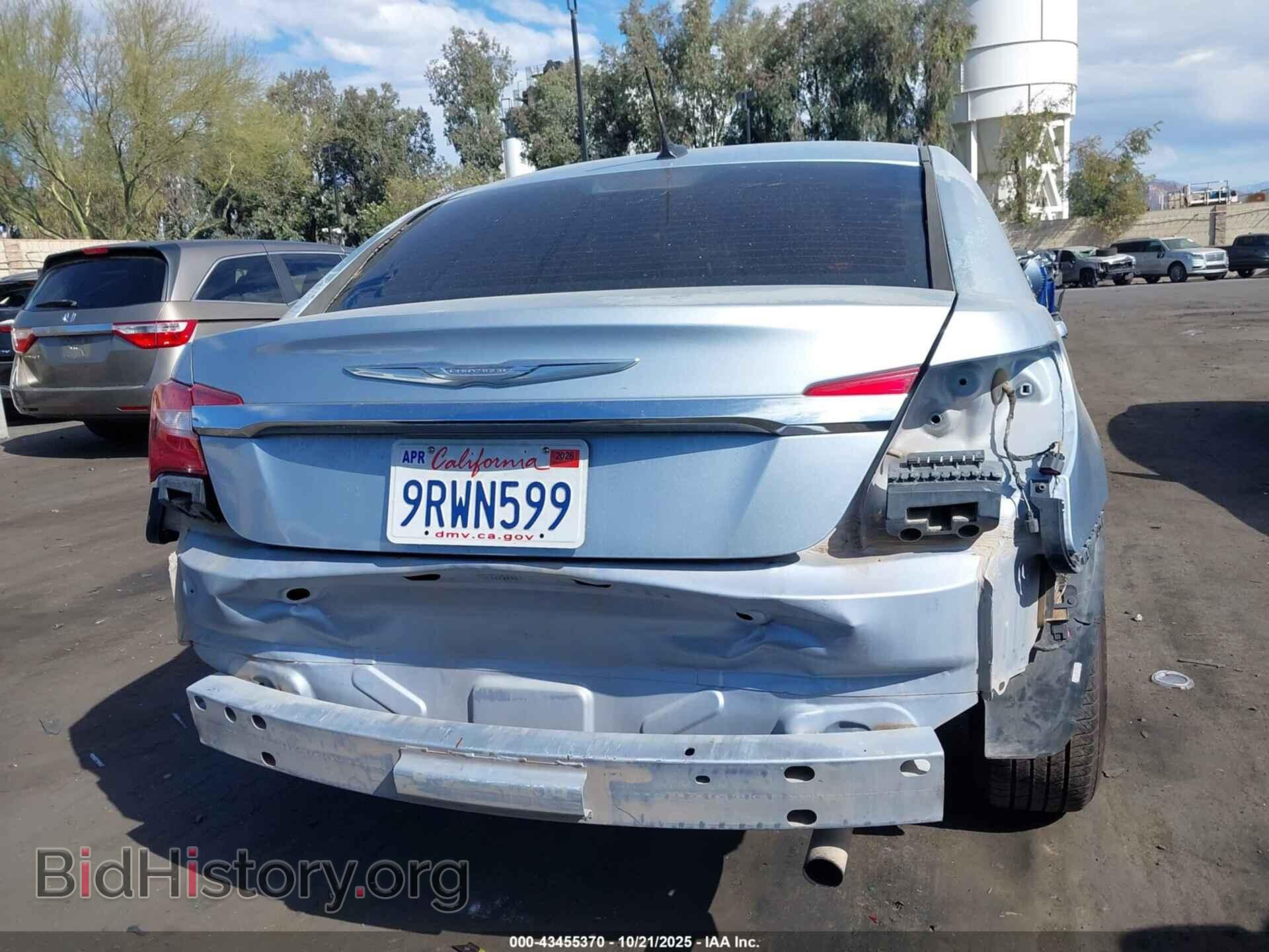 2013 CHRYSLER 200 - VIN: 1C3CCBBBXDN501828 - Фото 6