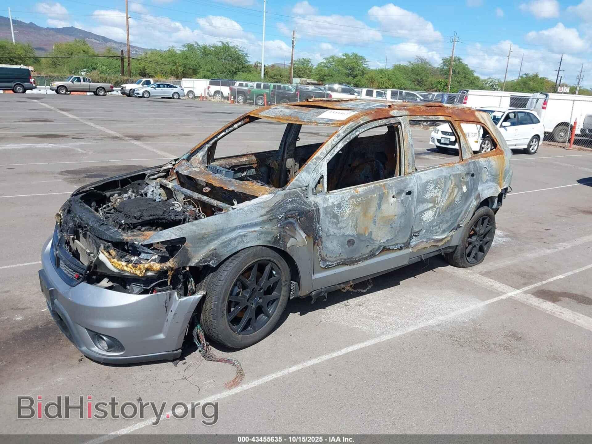 2015 DODGE JOURNEY - VIN: 3C4PDCBG7FT706649 - Фото 2