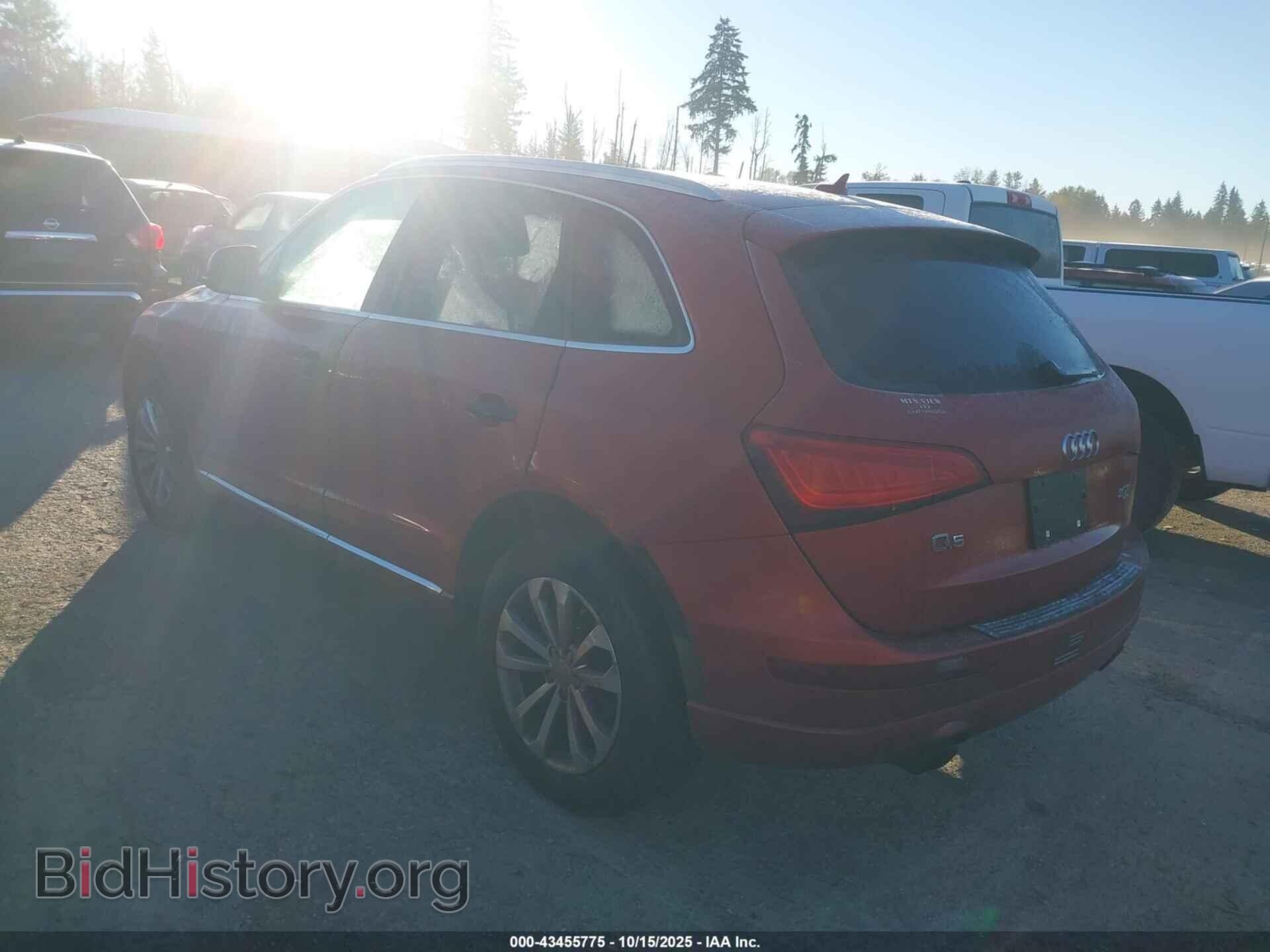 2014 AUDI Q5 - VIN: WA1CFBFP8EA045985 - Фото 3