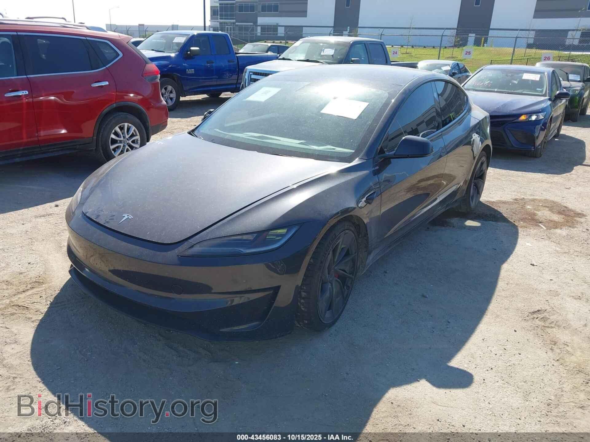 2024 TESLA MODEL 3 - VIN: 5YJ3E1ET3RF822720 - Фото 2
