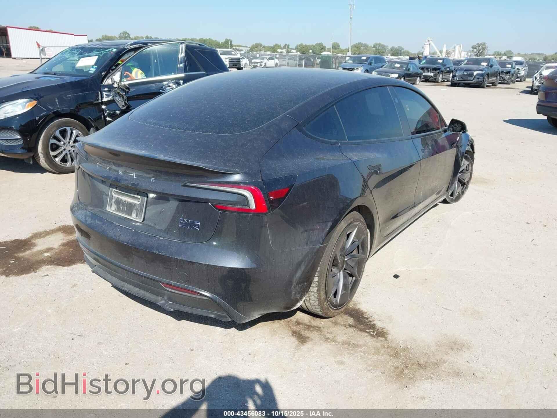 2024 TESLA MODEL 3 - VIN: 5YJ3E1ET3RF822720 - Фото 4