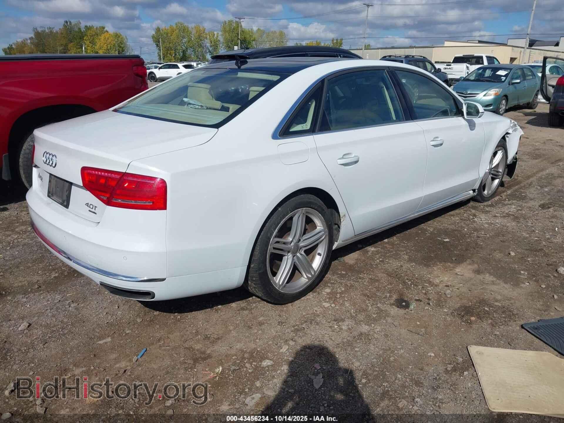 2013 AUDI A8 L - VIN: WAUR2AFD3DN016944 - Photo 4