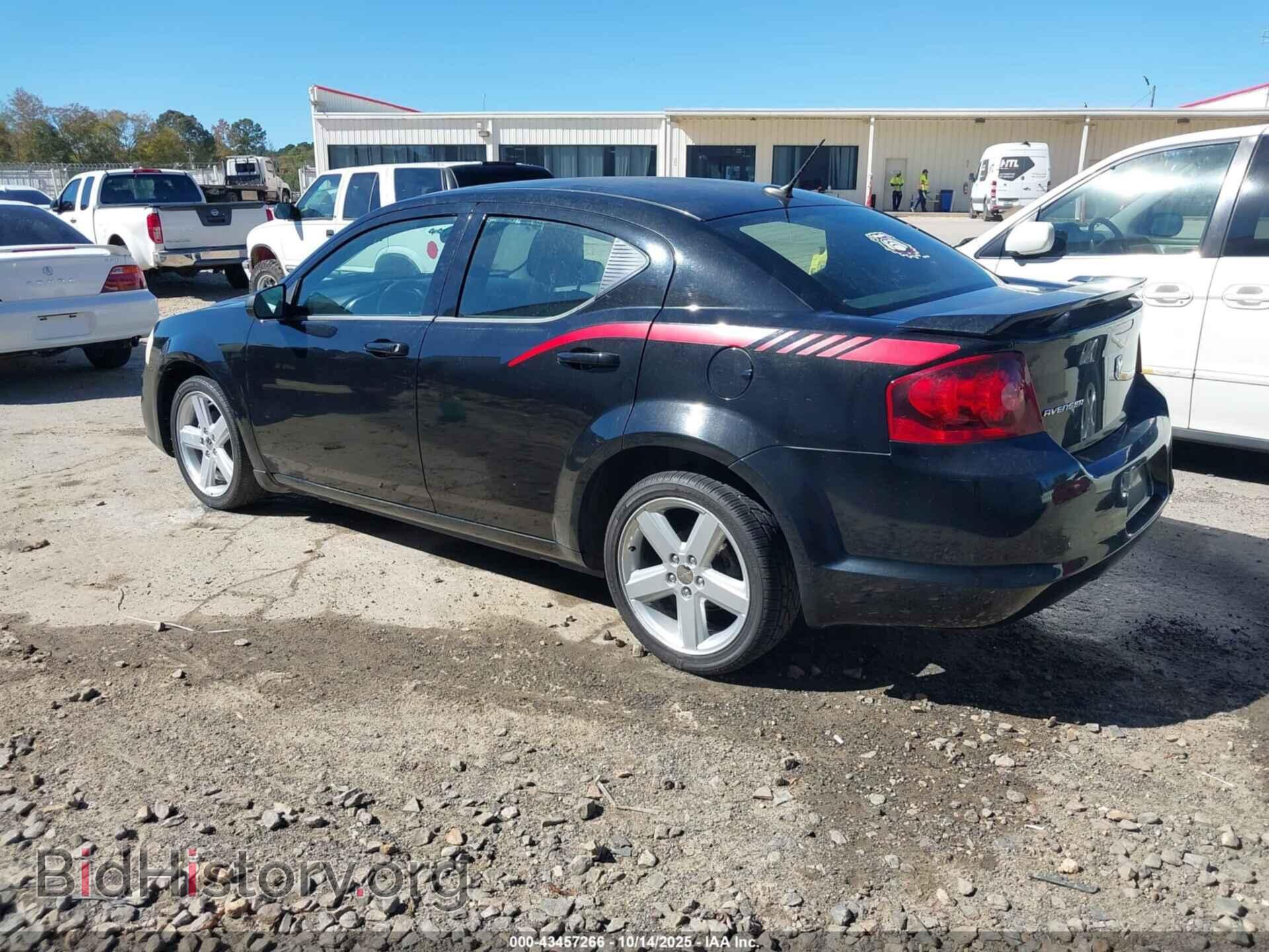 2013 DODGE AVENGER - VIN: 1C3CDZAB7DN662144 - Фото 3