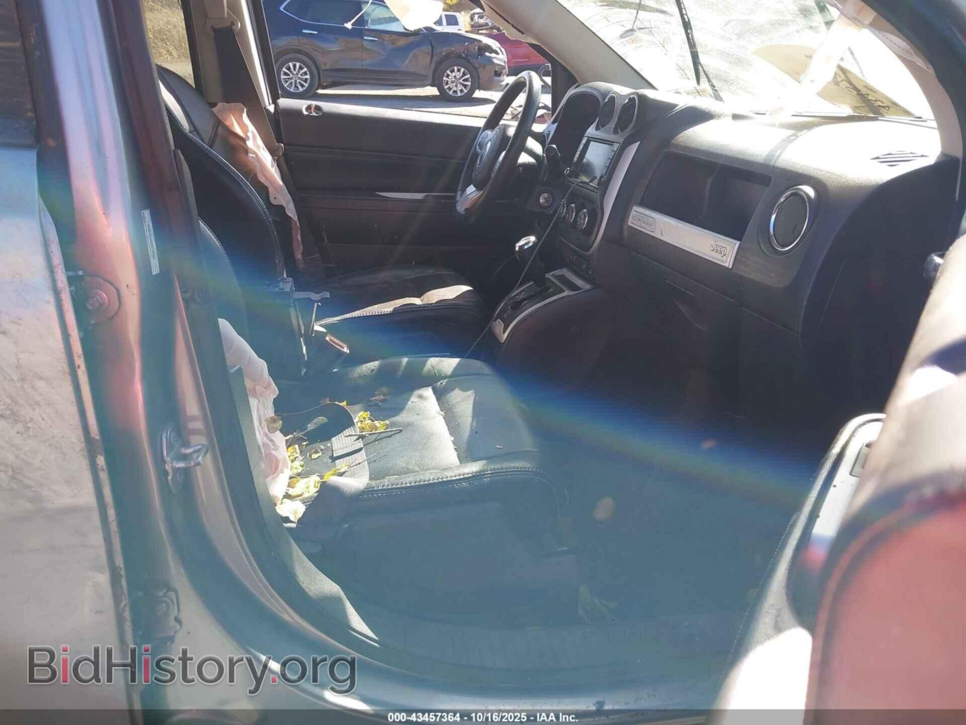 2016 JEEP COMPASS - VIN: 1C4NJDEB6GD739395 - Фото 5