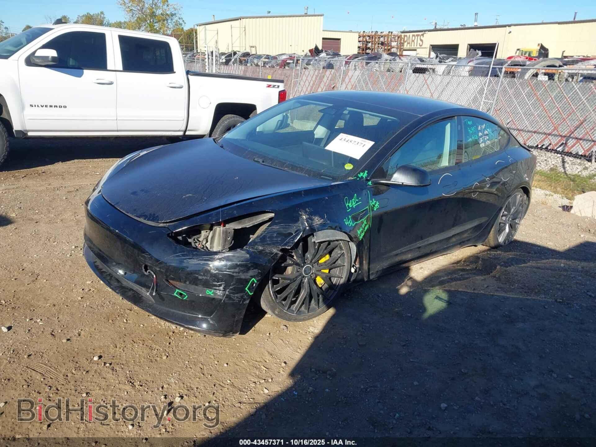 2021 TESLA MODEL 3 - VIN: 5YJ3E1EB2MF869107 - Фото 2