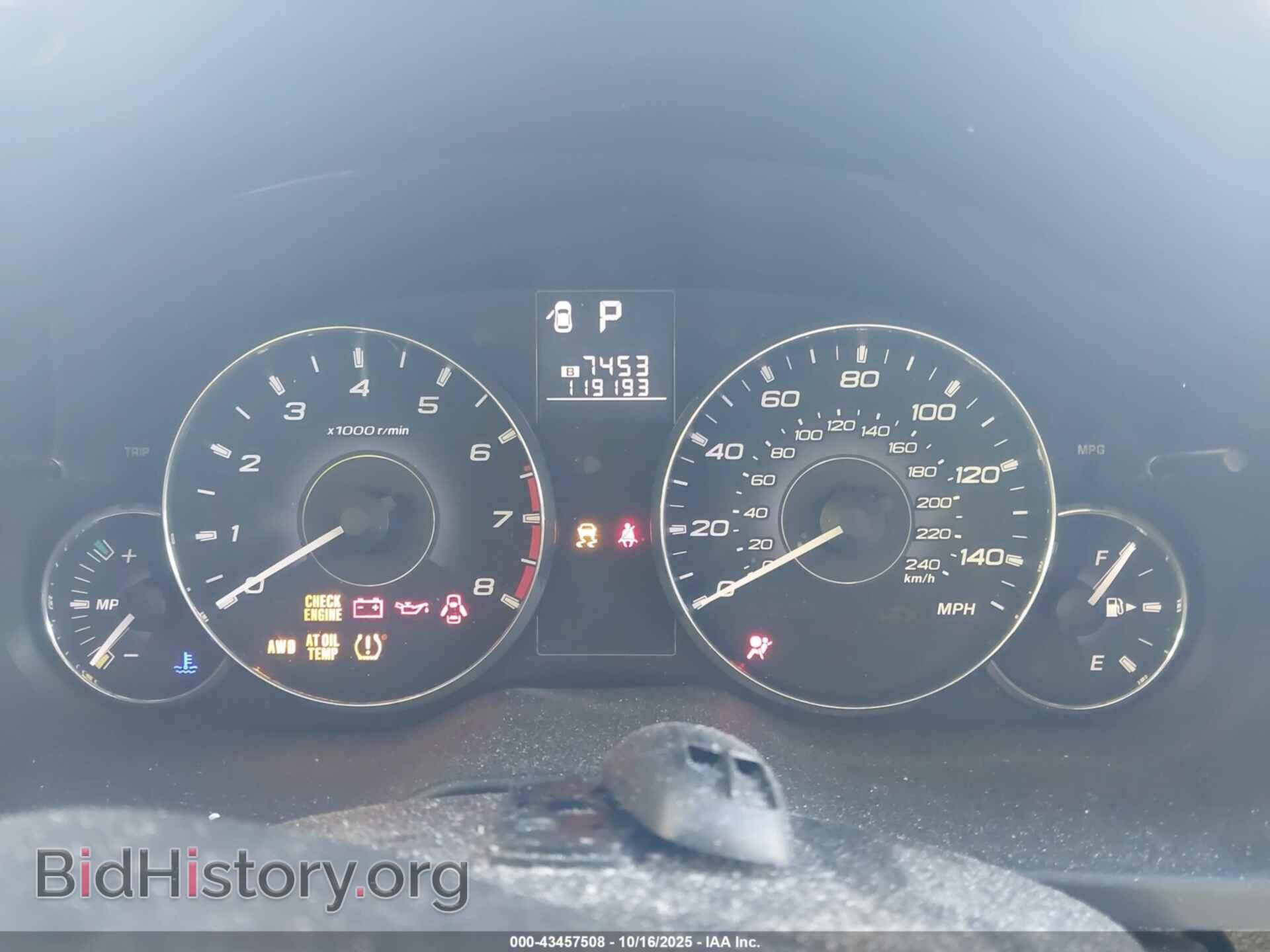 2011 SUBARU OUTBACK - VIN: 4S4BRBCC7B3365658 - Фото 7