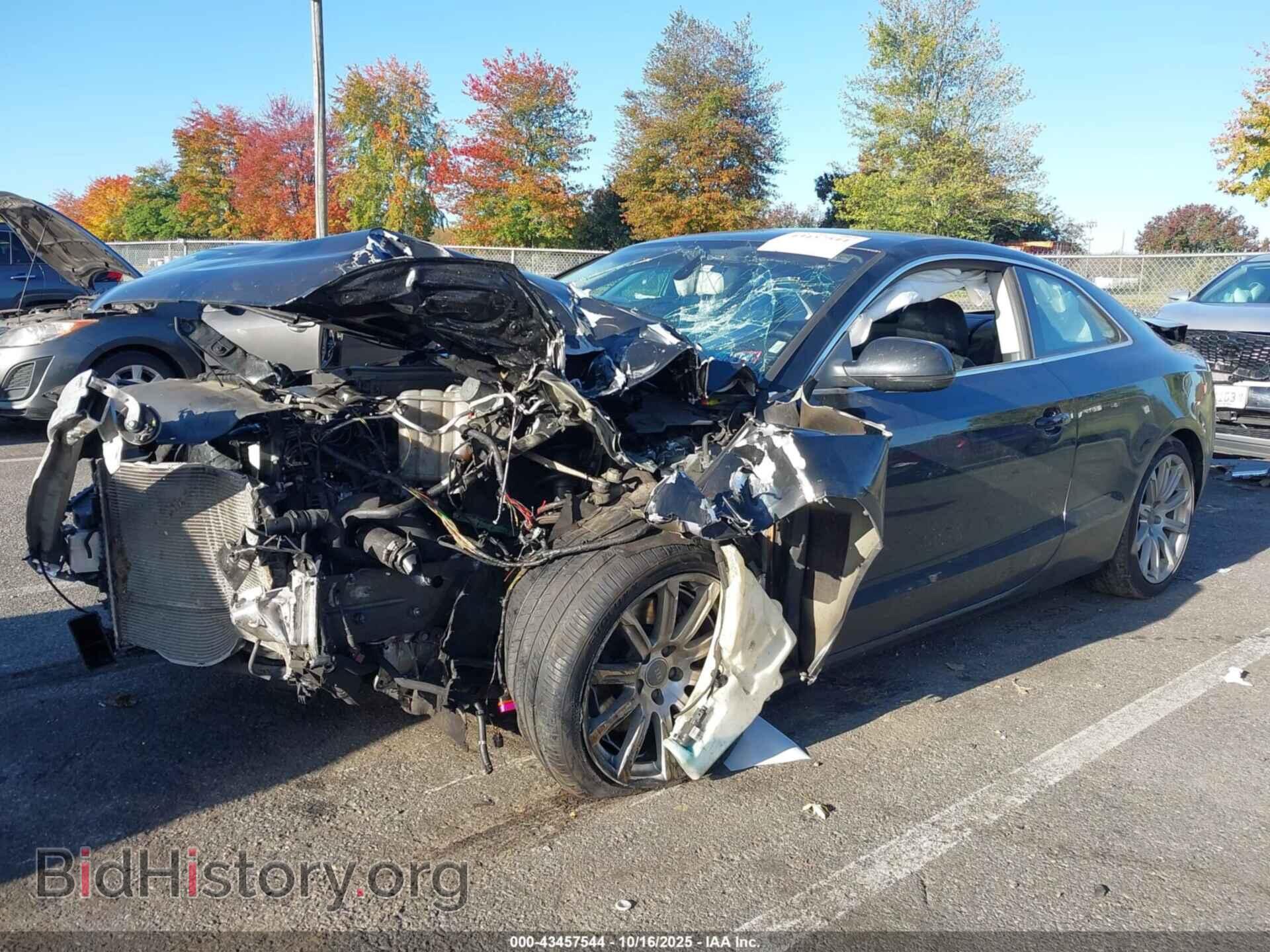 2012 AUDI A5 - VIN: WAULFAFR2CA016025 - Photo 2