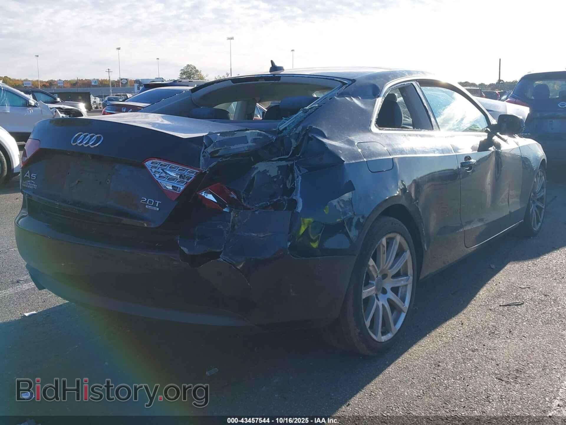 2012 AUDI A5 - VIN: WAULFAFR2CA016025 - Photo 4