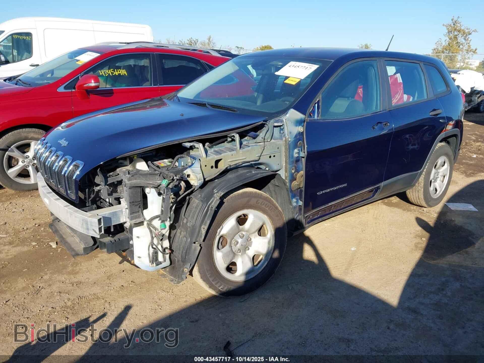 2014 JEEP CHEROKEE - VIN: 1C4PJMAB0EW233786 - Фото 2
