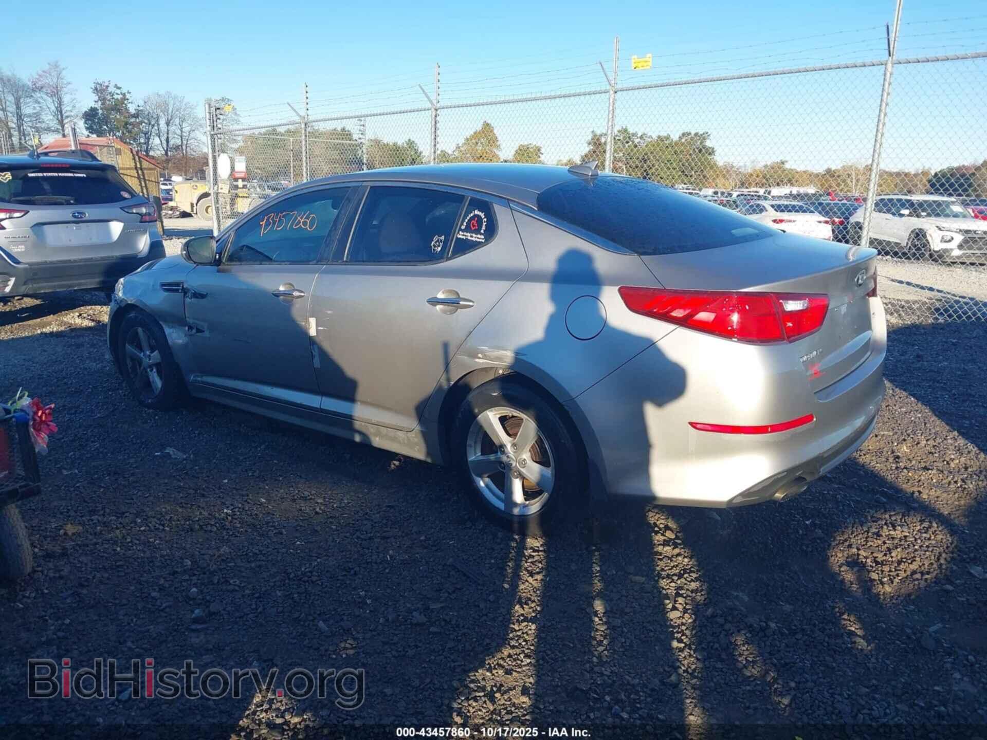 2015 KIA OPTIMA - VIN: KNAGM4A71F5584066 - Photo 3