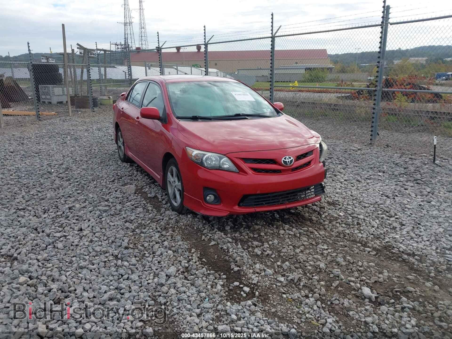 Photo 2T1BU4EE9CC869876 - TOYOTA COROLLA 2012