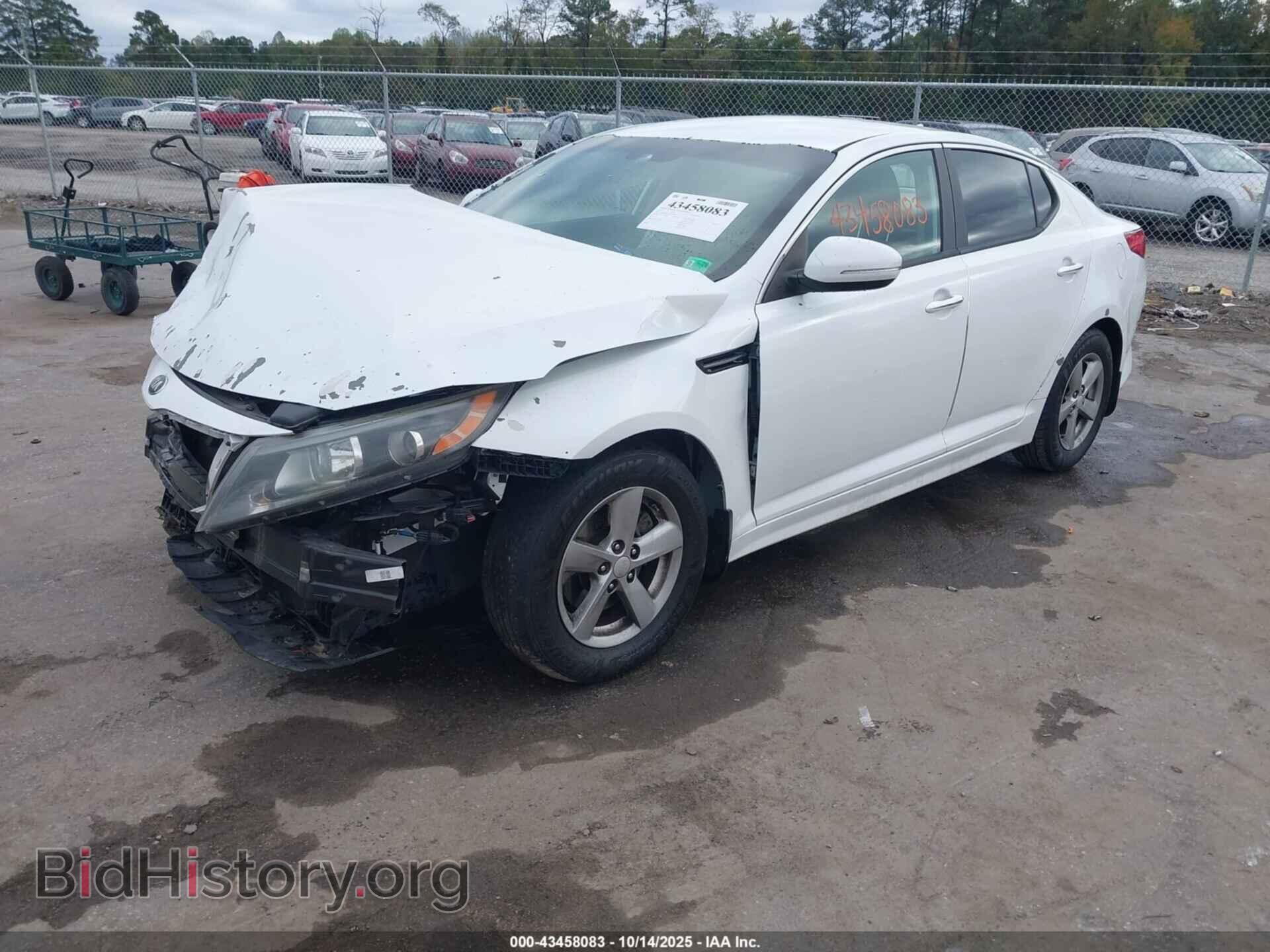 2014 KIA OPTIMA - VIN: 5XXGM4A74EG329862 - Фото 2