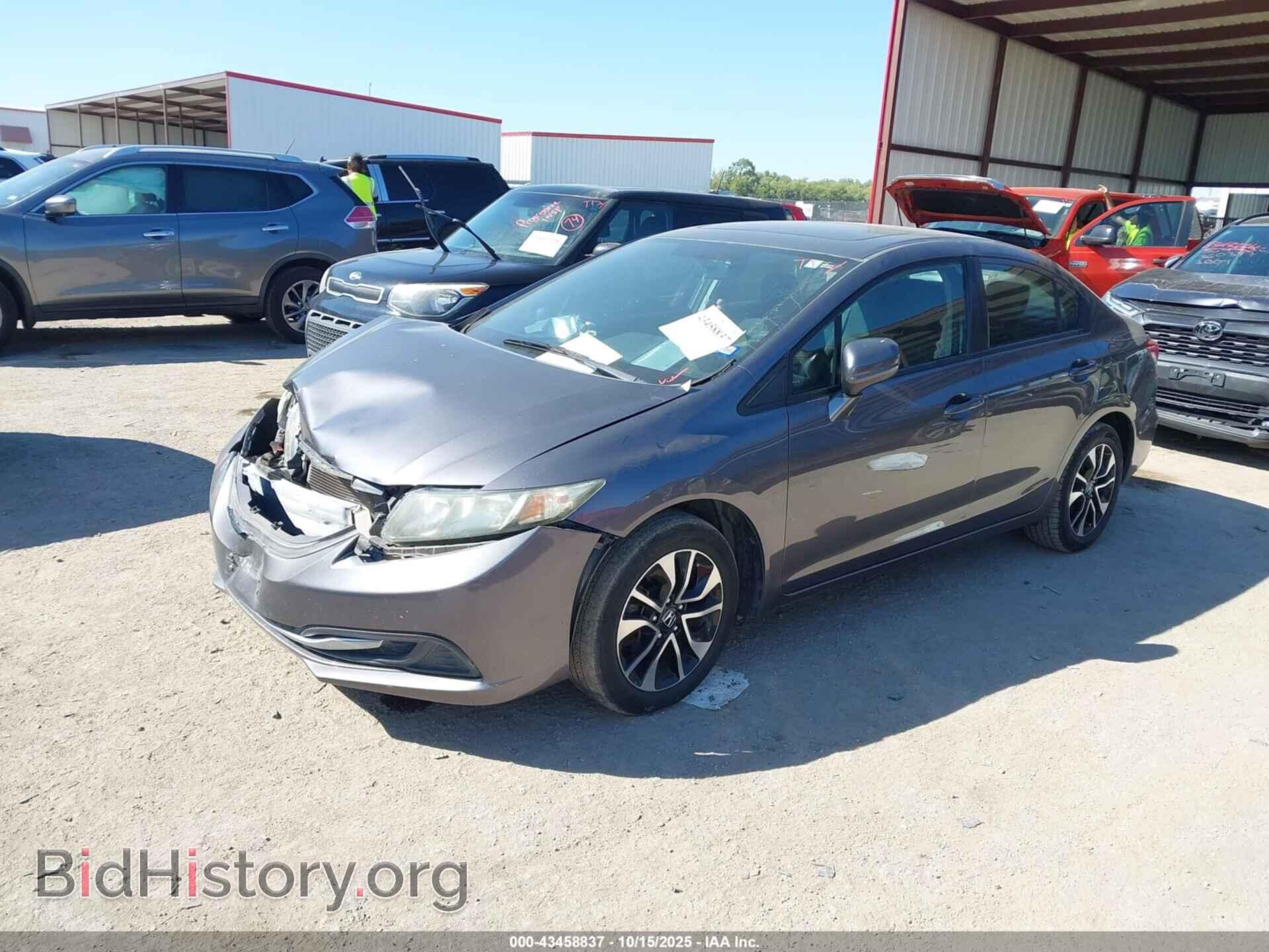 2015 HONDA CIVIC - VIN: 19XFB2F80FE010833 - Фото 2