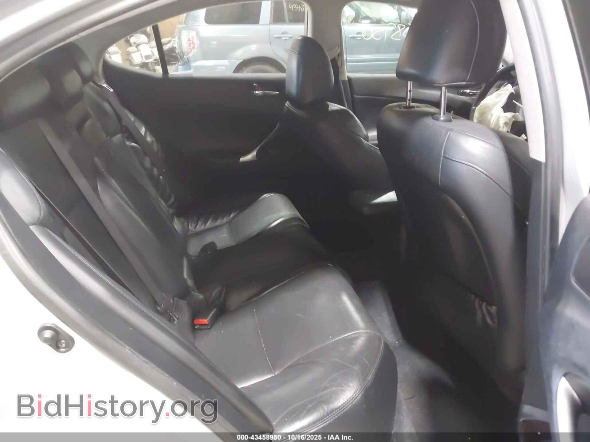 2008 LEXUS IS - VIN: JTHCK262685022402 - Фото 8