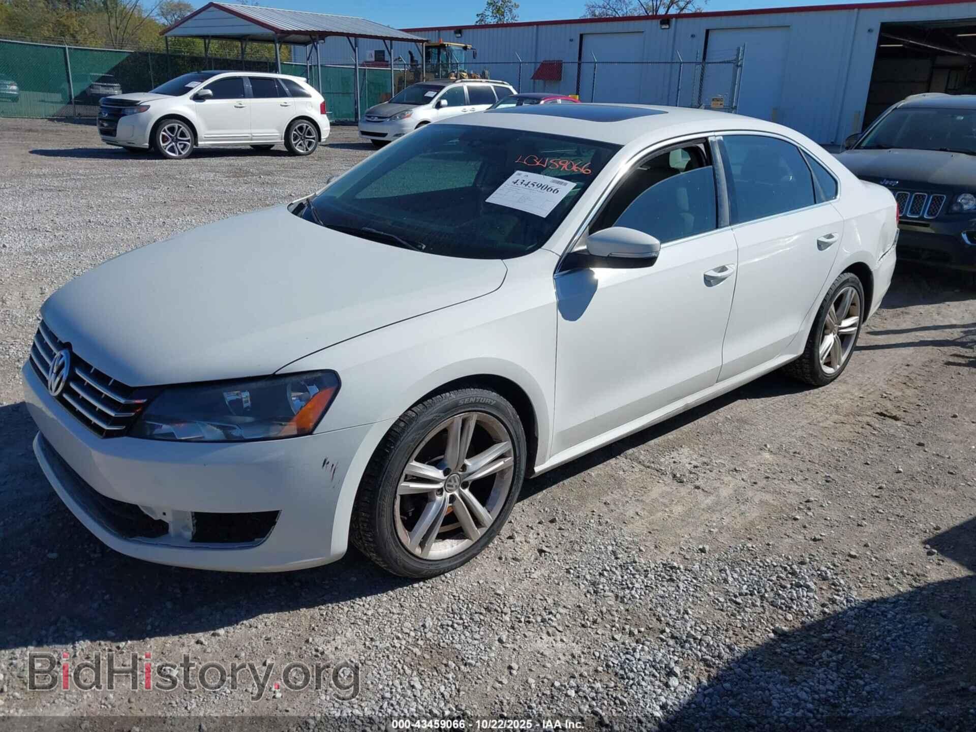 2014 VOLKSWAGEN PASSAT - VIN: 1VWBN7A38EC004019 - Фото 2