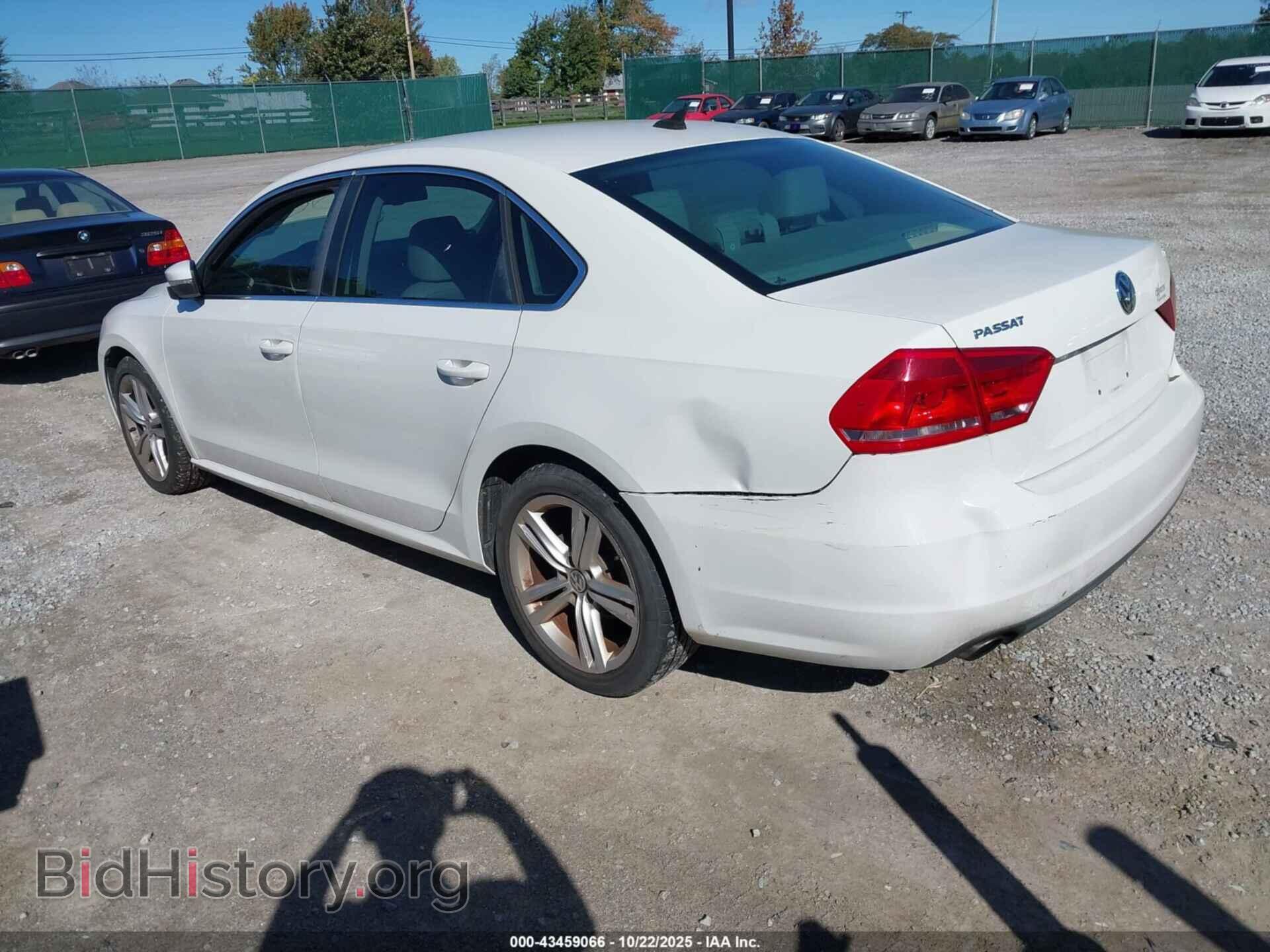 2014 VOLKSWAGEN PASSAT - VIN: 1VWBN7A38EC004019 - Фото 3