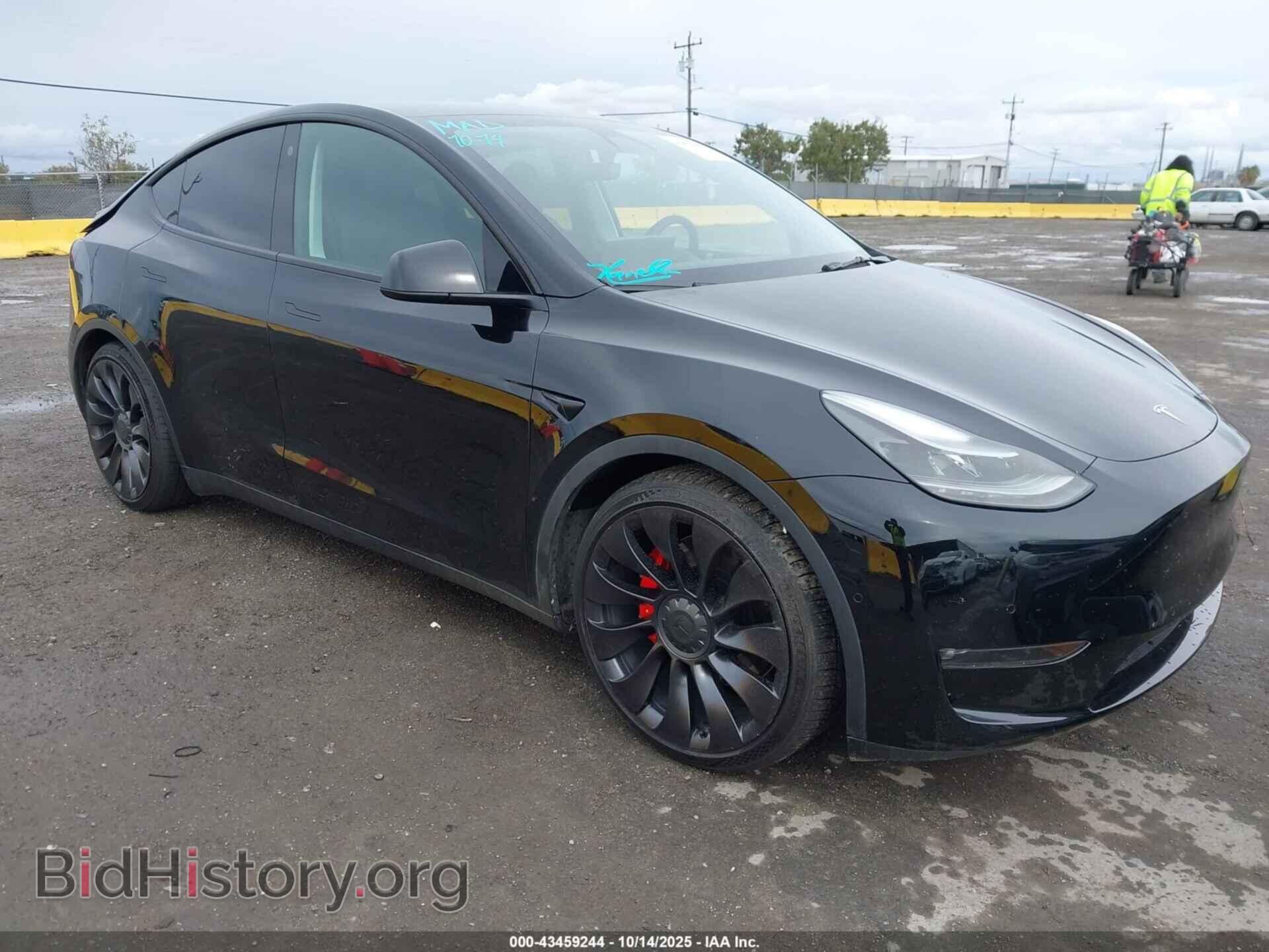 Photo 7SAYGDEF9NF399635 - TESLA MODEL Y 2022