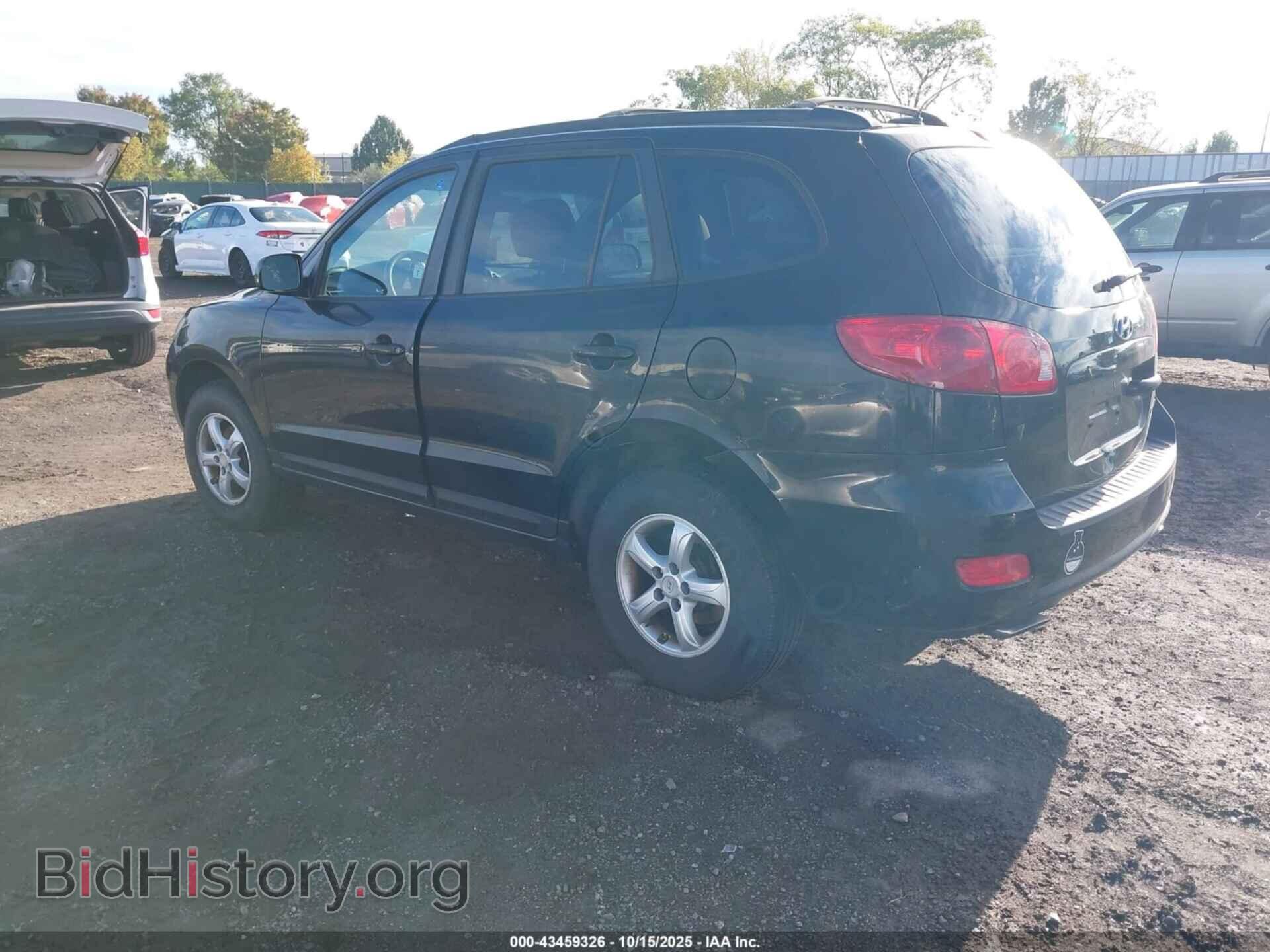 2007 HYUNDAI SANTA FE - VIN: 5NMSG13D57H058480 - Фото 3