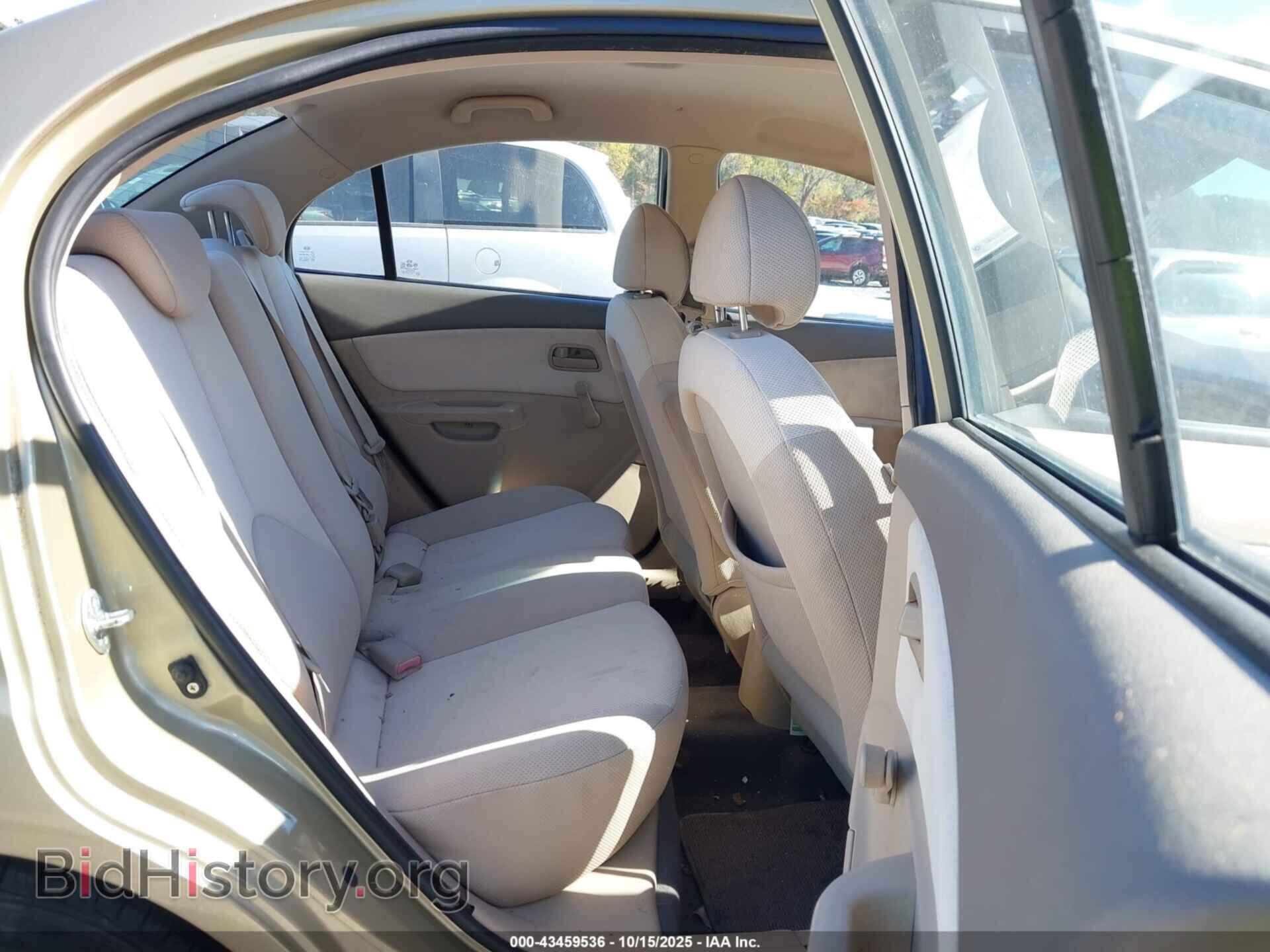 2008 KIA RIO - VIN: KNADE123386353824 - Фото 8