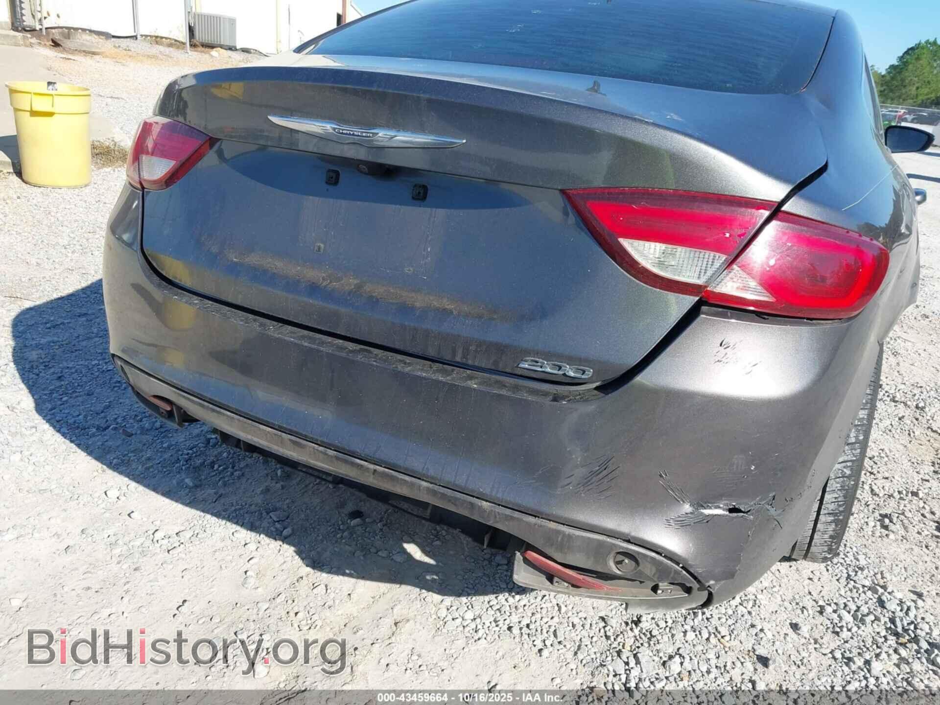 2015 CHRYSLER 200 - VIN: 1C3CCCAB3FN748263 - Фото 6