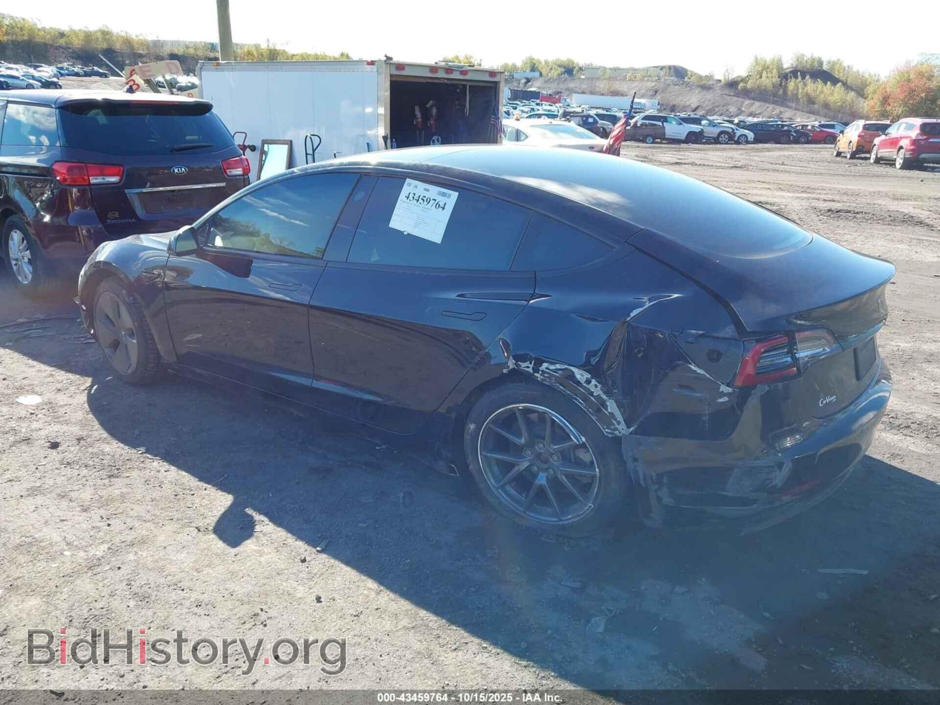 2022 TESLA MODEL 3 - VIN: 5YJ3E1EA0NF338366 - Фото 3