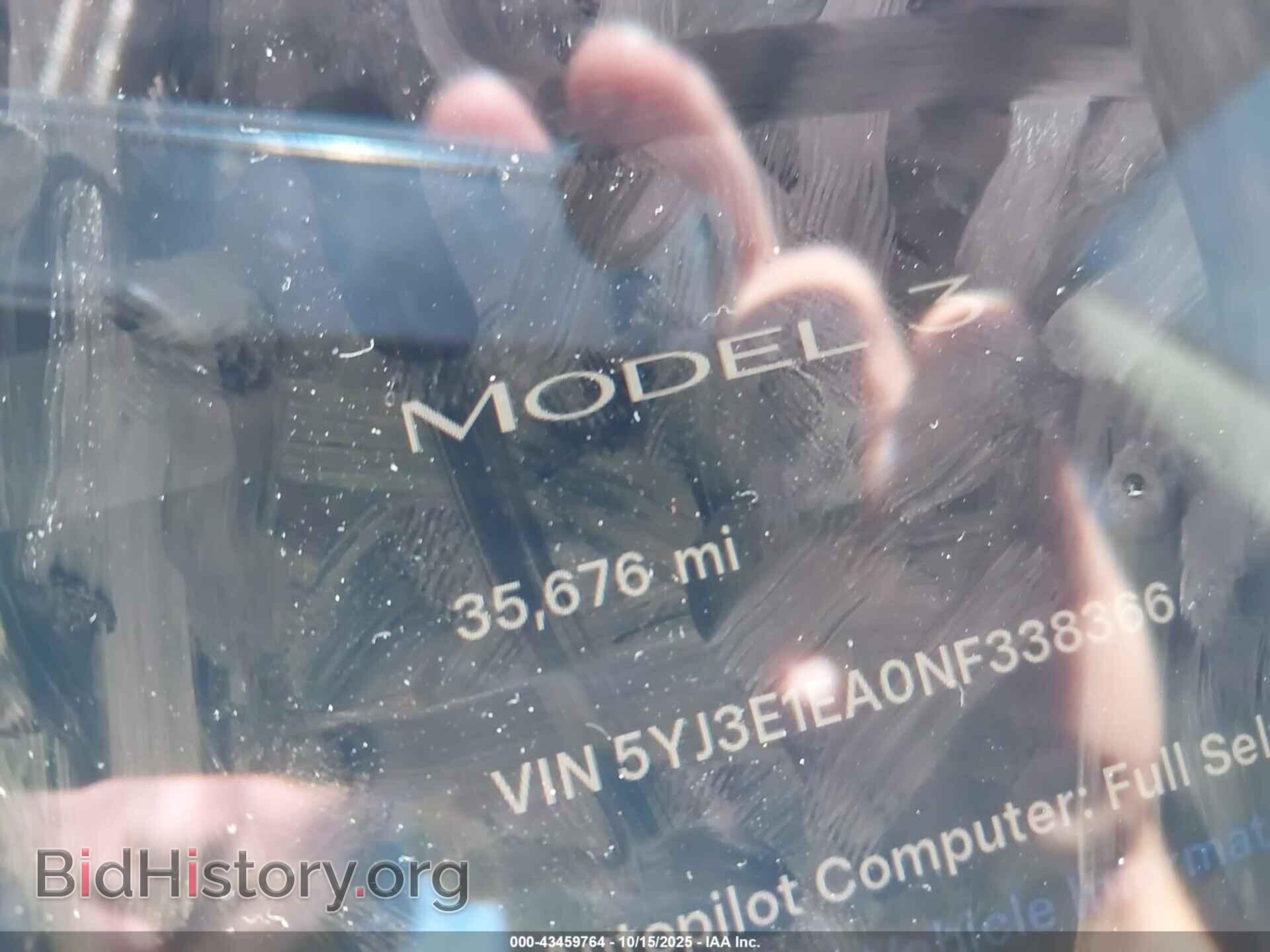 2022 TESLA MODEL 3 - VIN: 5YJ3E1EA0NF338366 - Фото 7