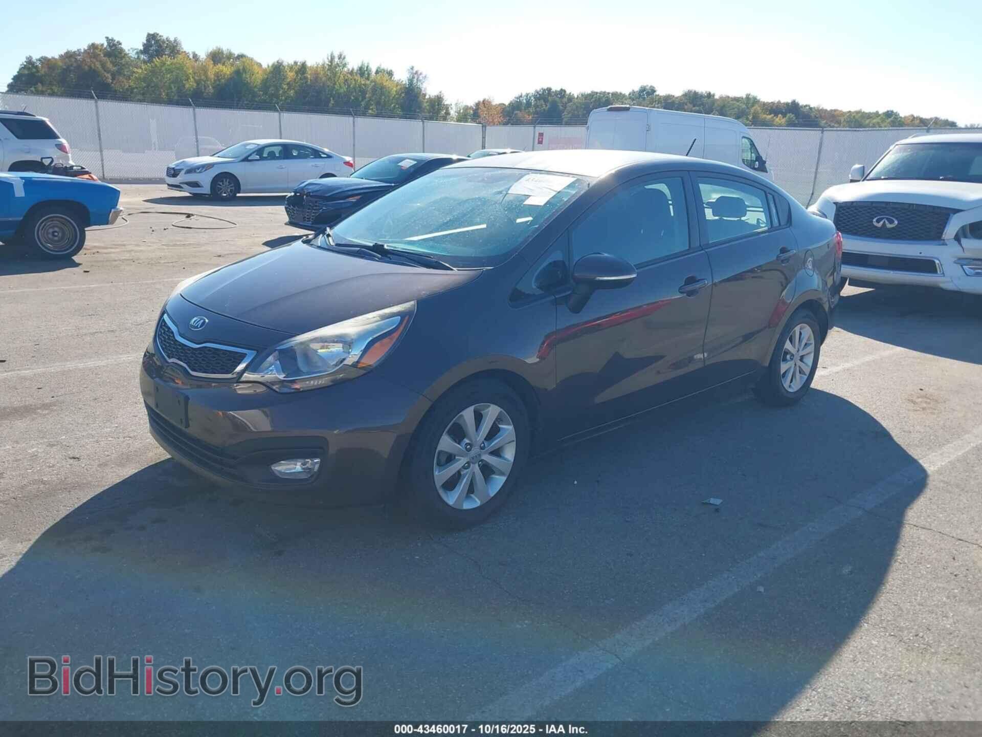 2014 KIA RIO - VIN: KNADN4A38E6338668 - Фото 2