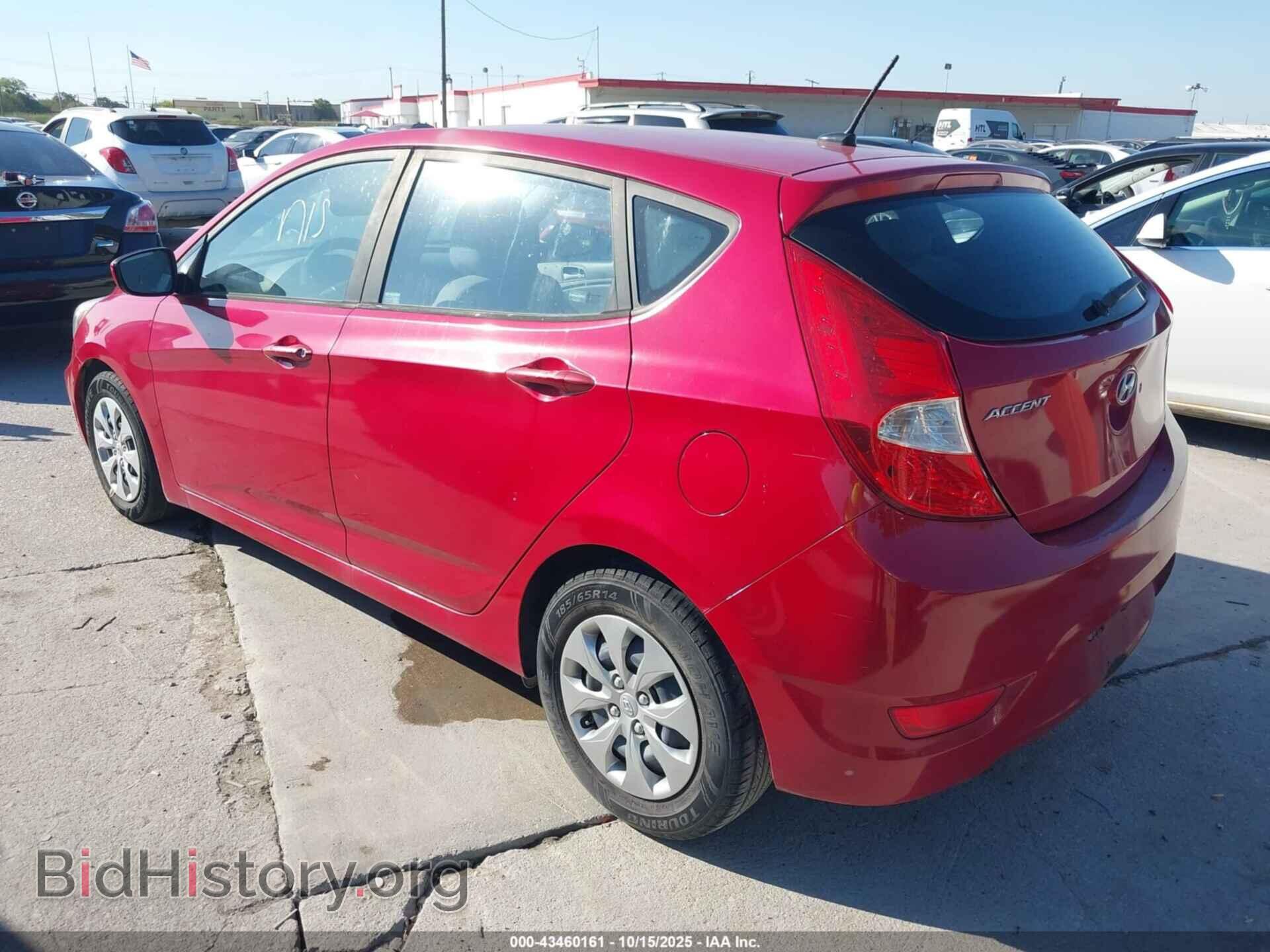 2017 HYUNDAI ACCENT - VIN: KMHCT5AE3HU311577 - Фото 3